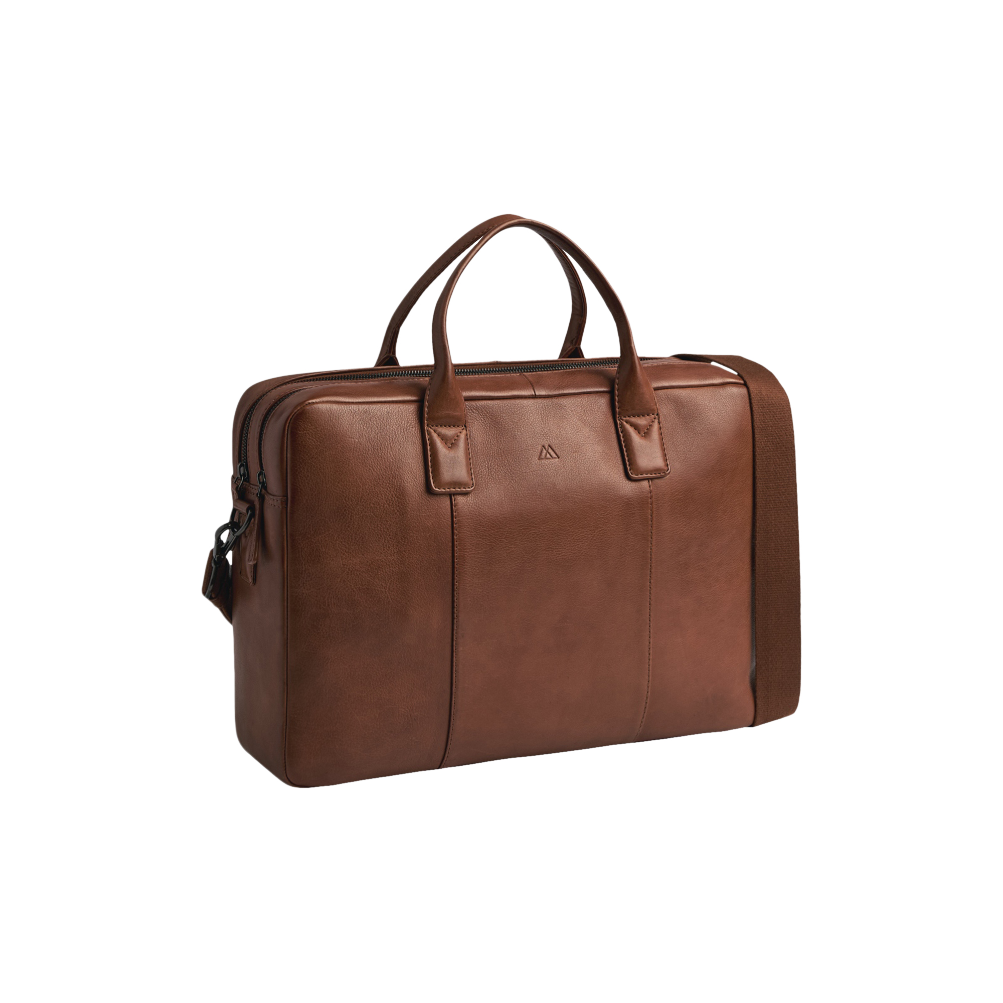 Markberg - AshtonMBG Laptop Bag, cognac
