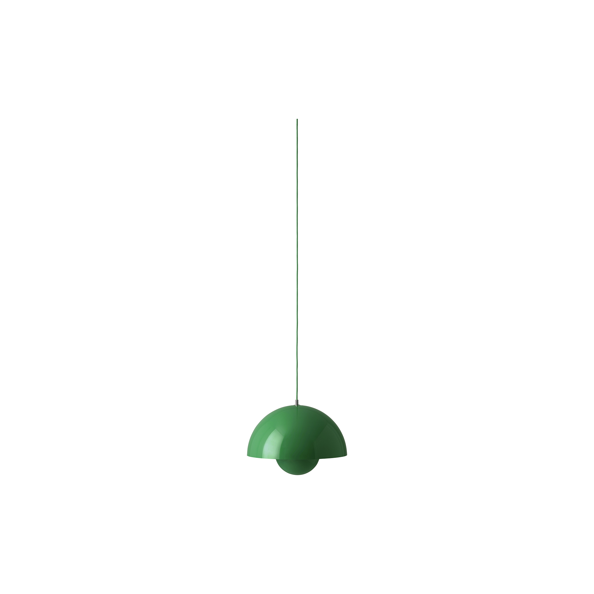 &Tradition - Flowerpot VP7 Pendant, signal green - H: 27 x Ø 37 cm.