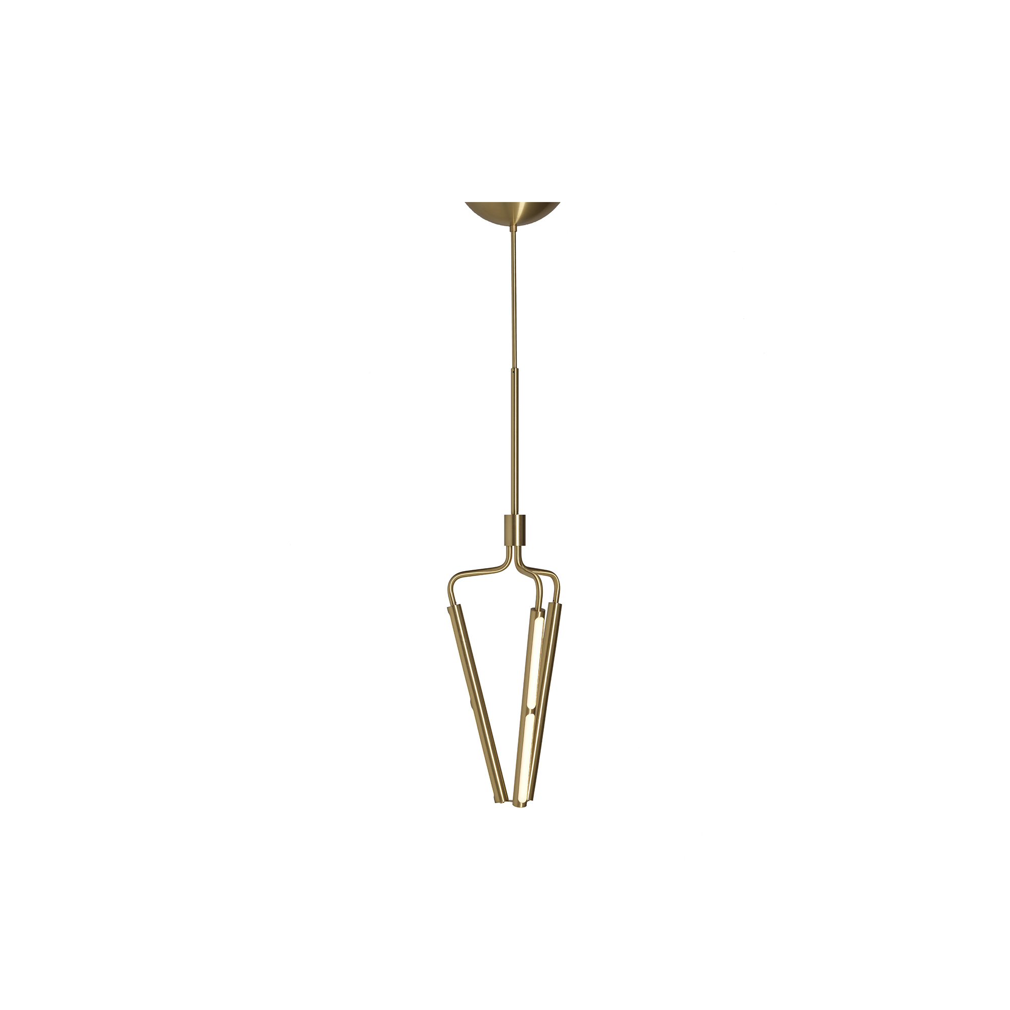 Rubn - Archangel 3 415 Chandelier, brass
