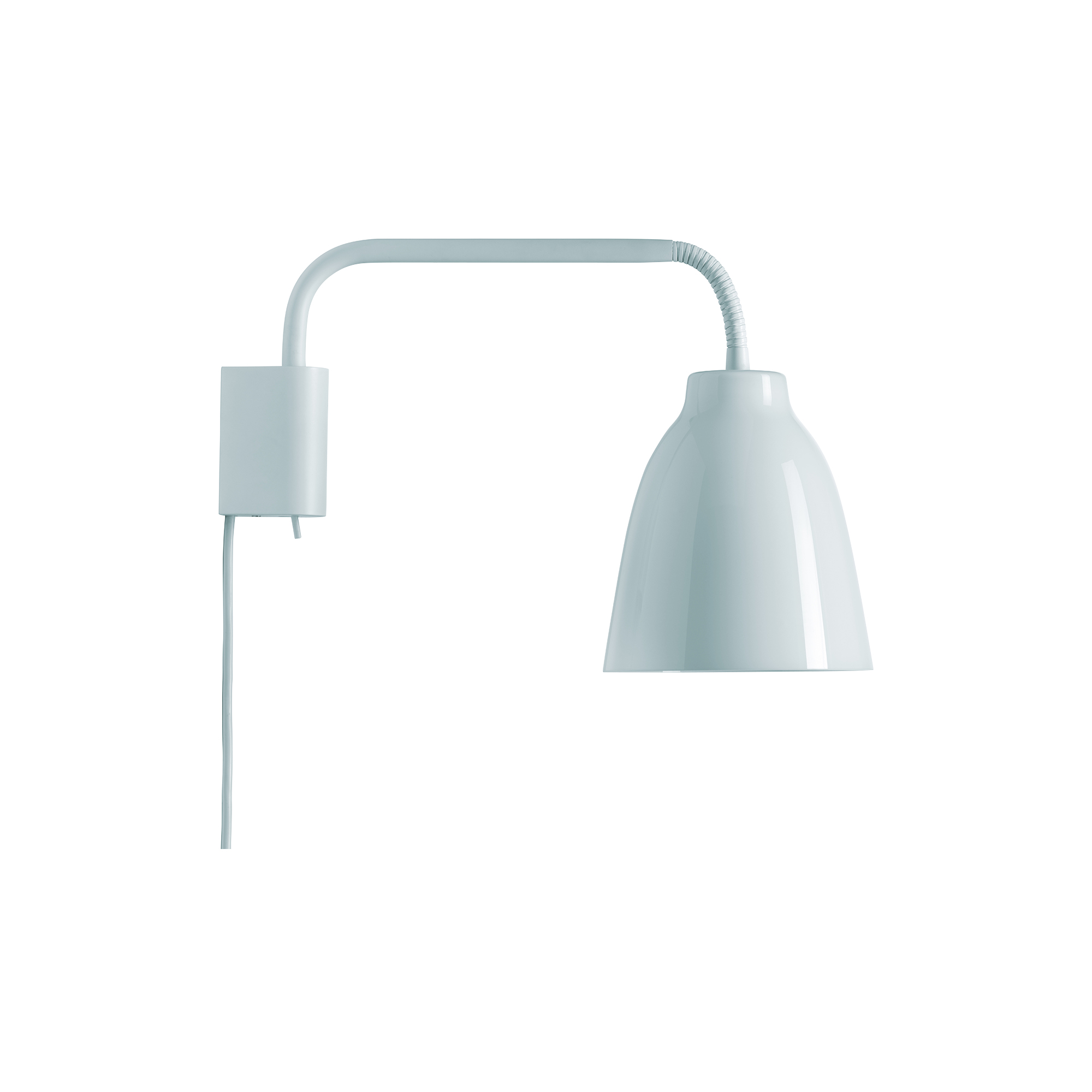 Fritz Hansen - Caravaggio Read væglampe, opal - 20,6x dia.: 14,5 cm.