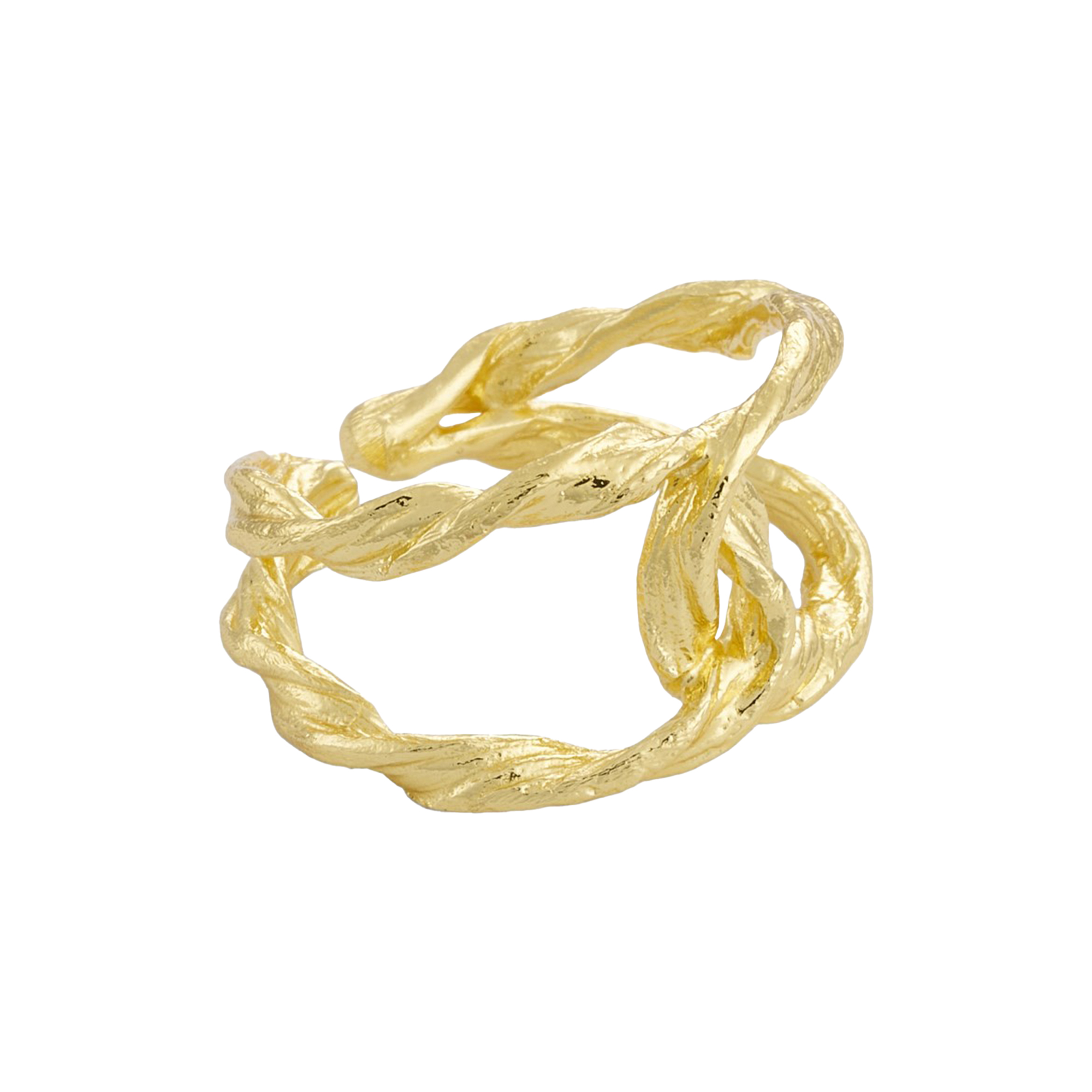 Pure by Nat - Idun Double Ring, forgyldt