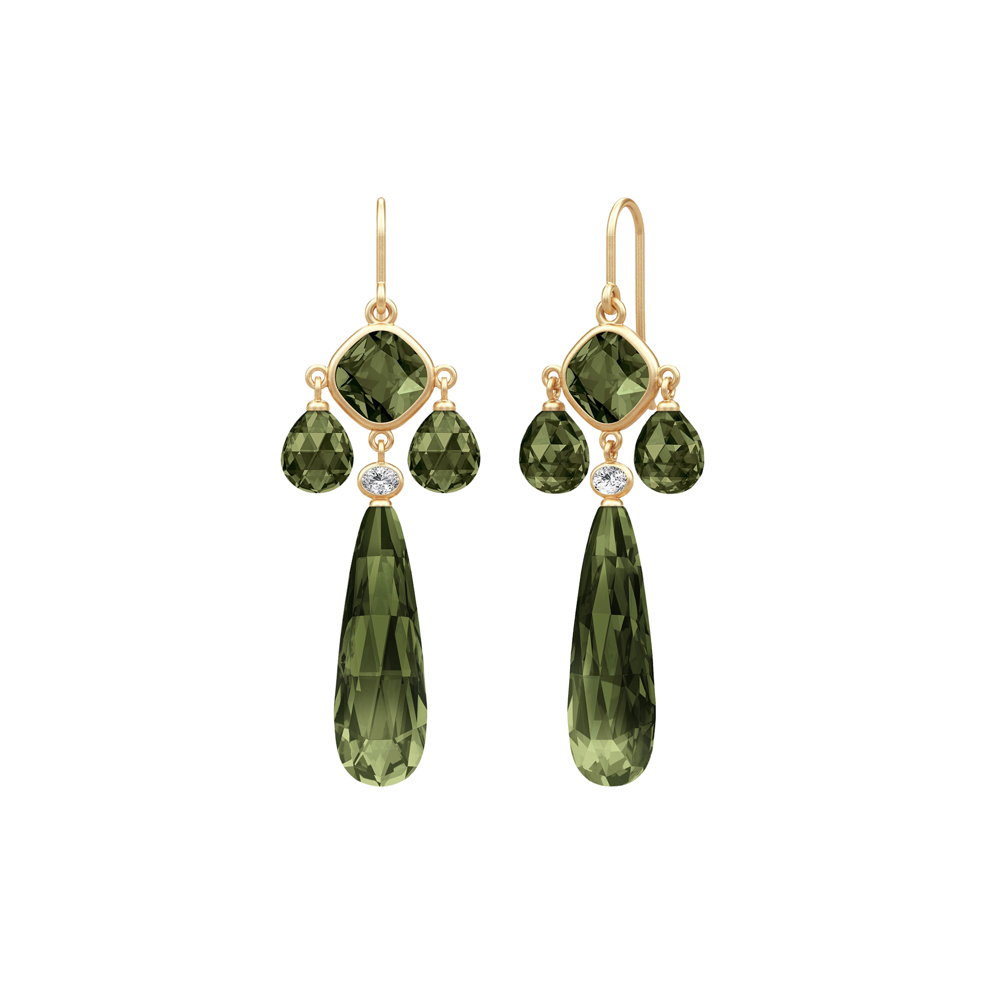 Julie Sandlau - Ofelia Chandelier, olive green