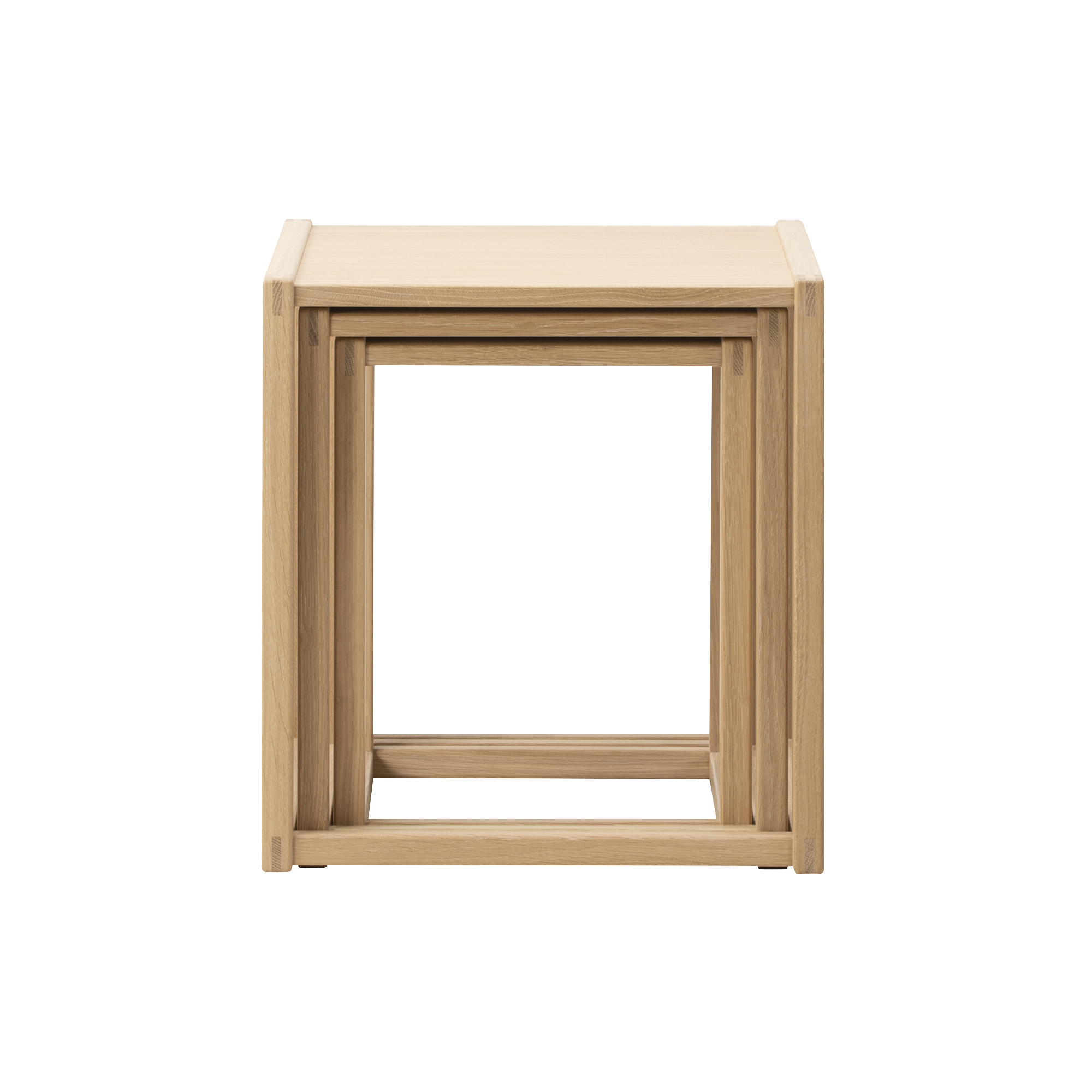 Fredericia Furniture - BM375 Nesting Tables, light oiled oak