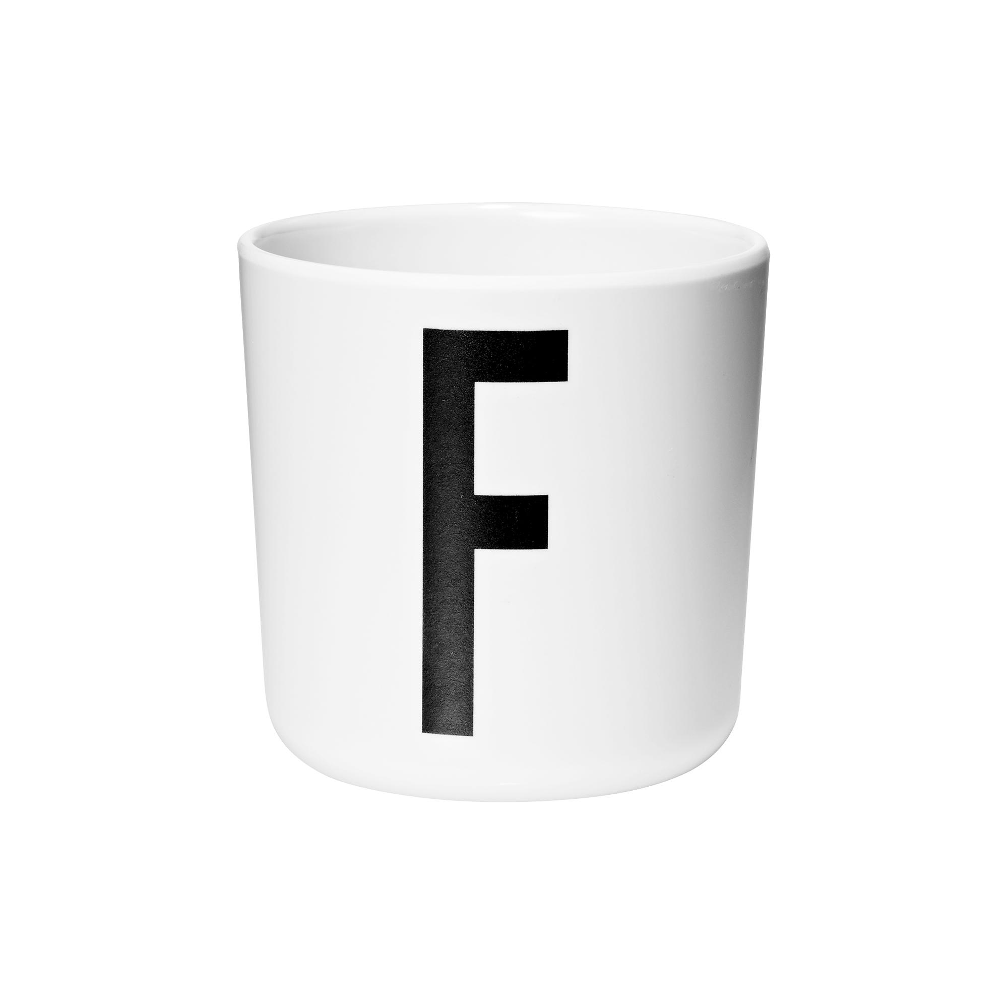 Design Letters - Eco A-Z Børnekop, F, A-Z kids - F
