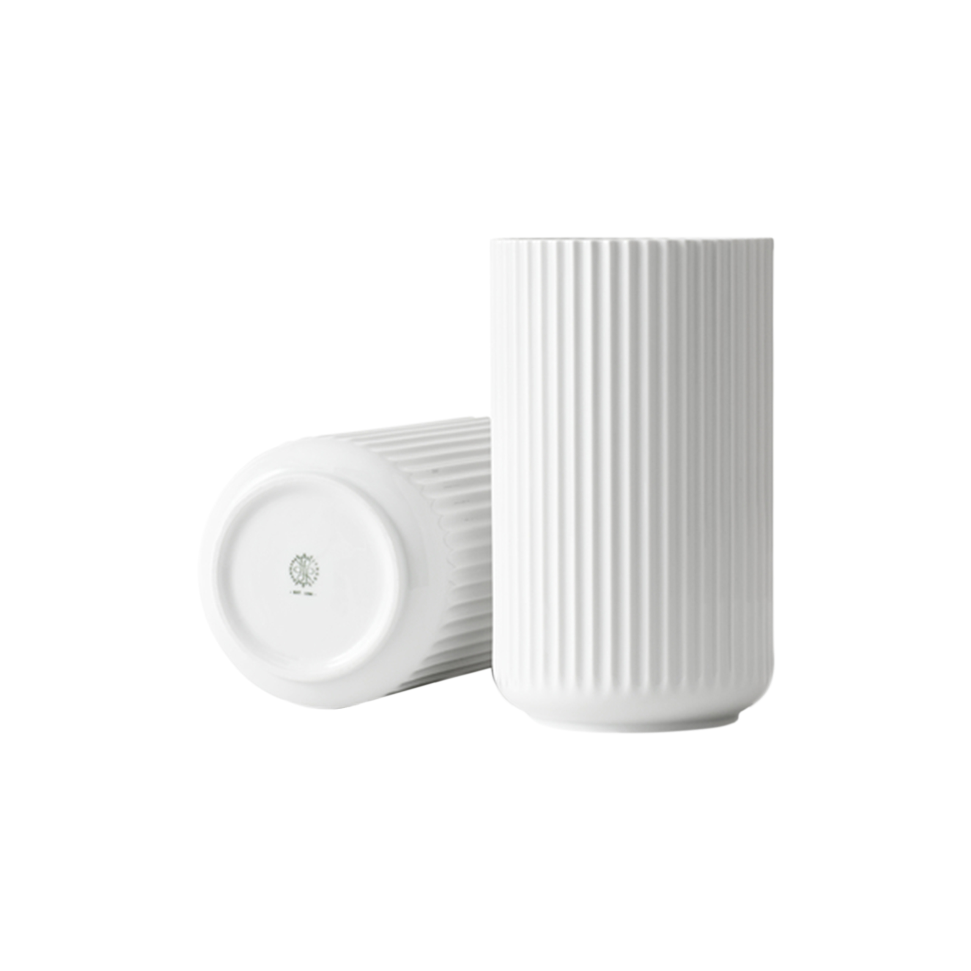 Lyngby Porcelæn - Lyngby Vase, hvid - H25 cm