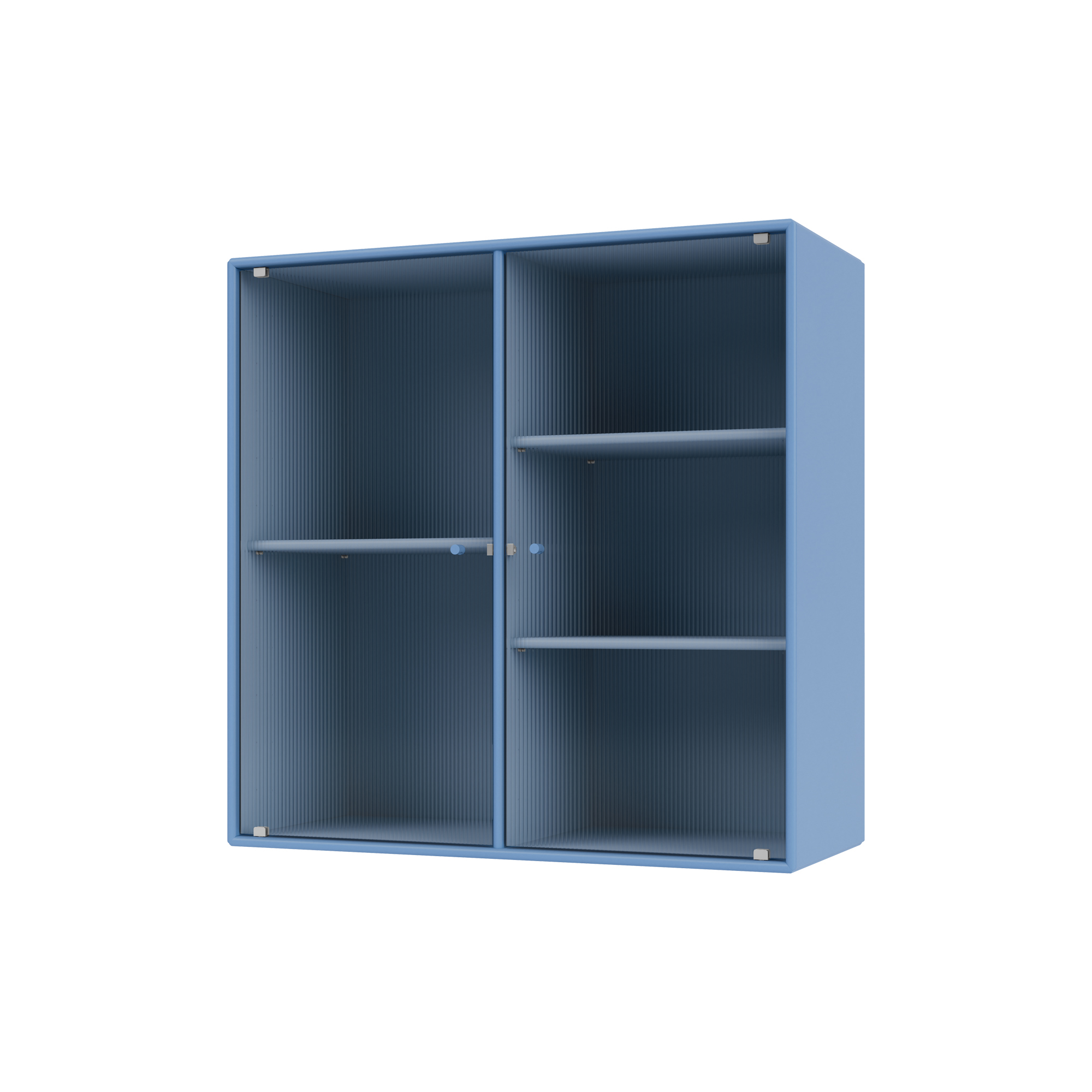 Montana Furniture - RIPPLE II vitrineskab, 154 azure