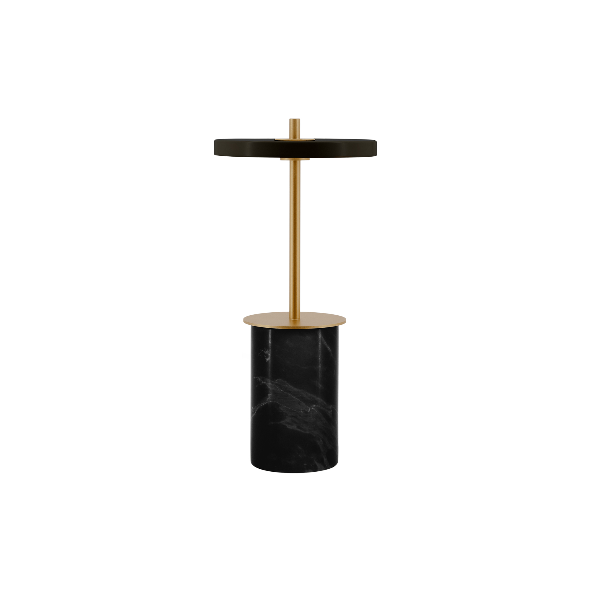 UMAGE - Asteria Move Mini Portable Lamp, black marble