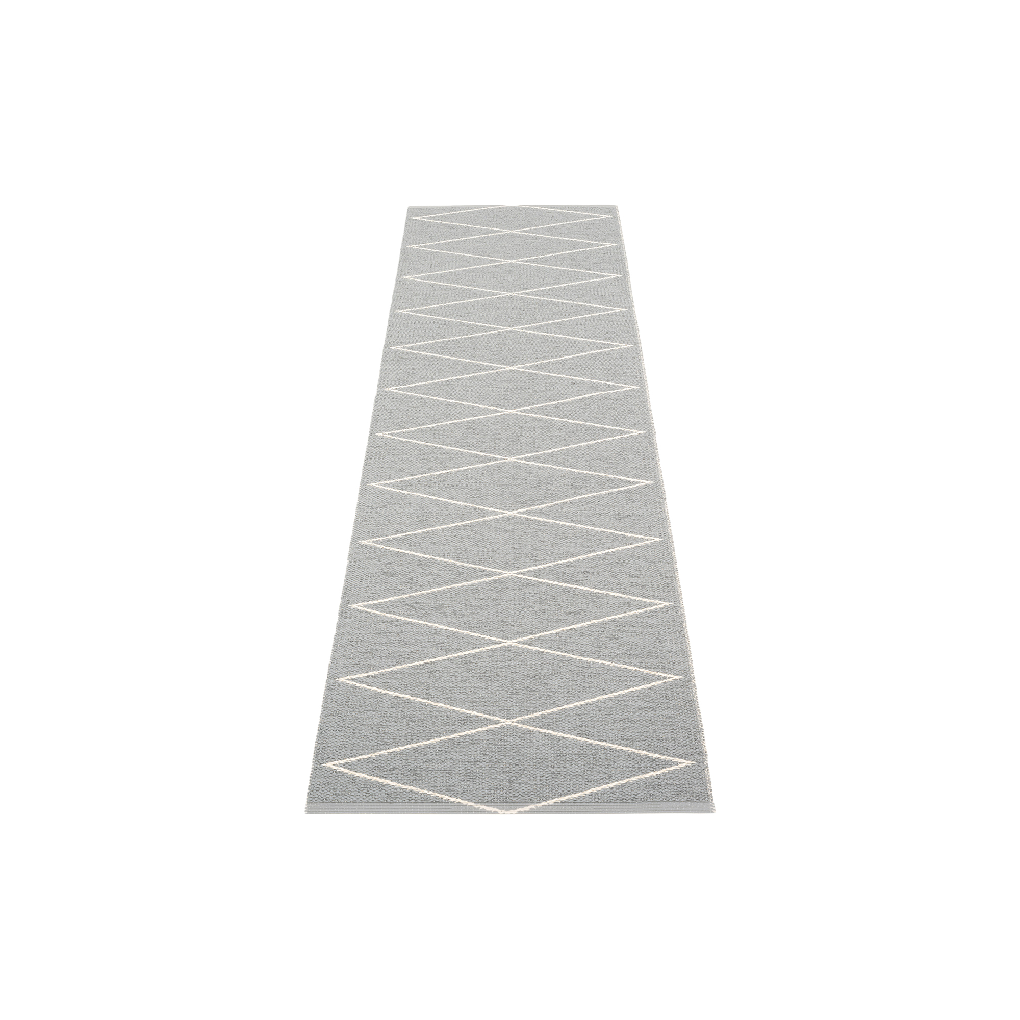 Pappelina - Max gulvløber, grey/vanilla - 70x240 cm