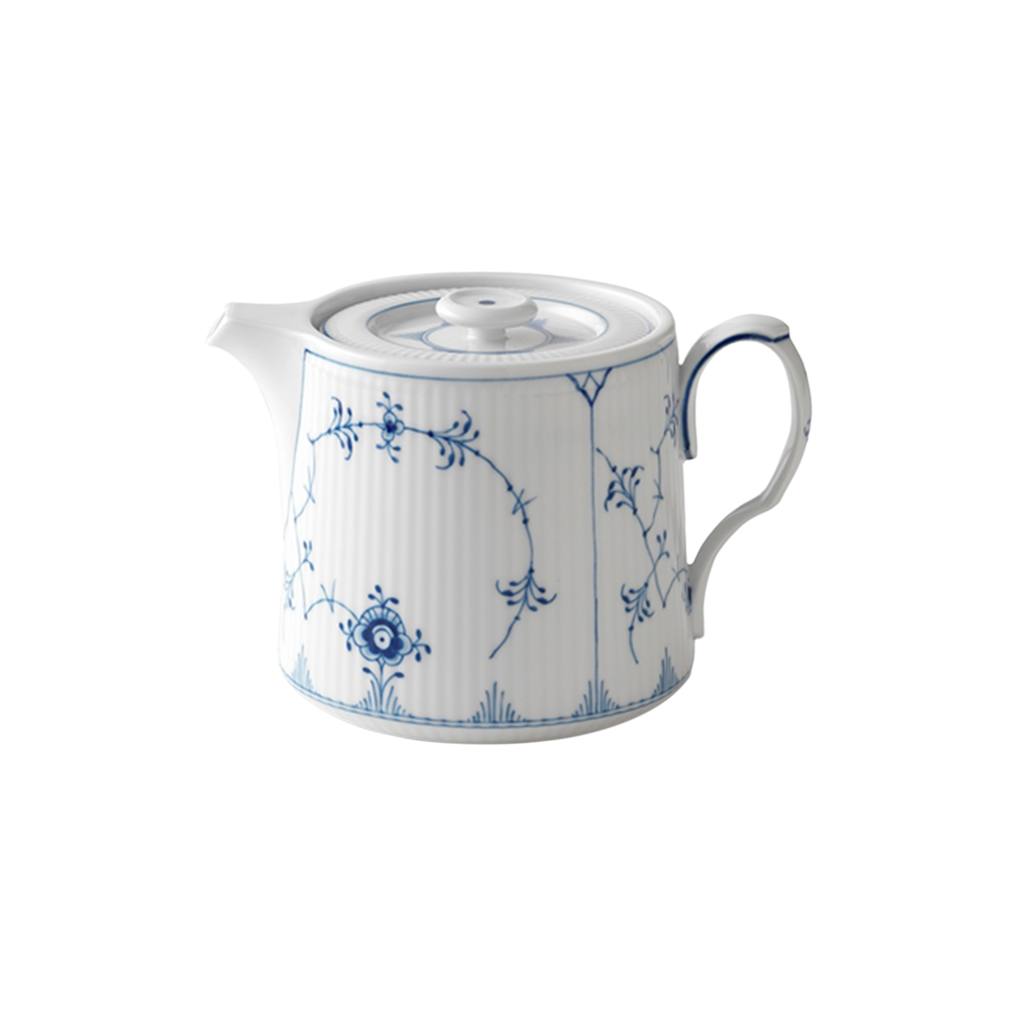 Royal Copenhagen - Musselmalet Riflet tekande 75 cl