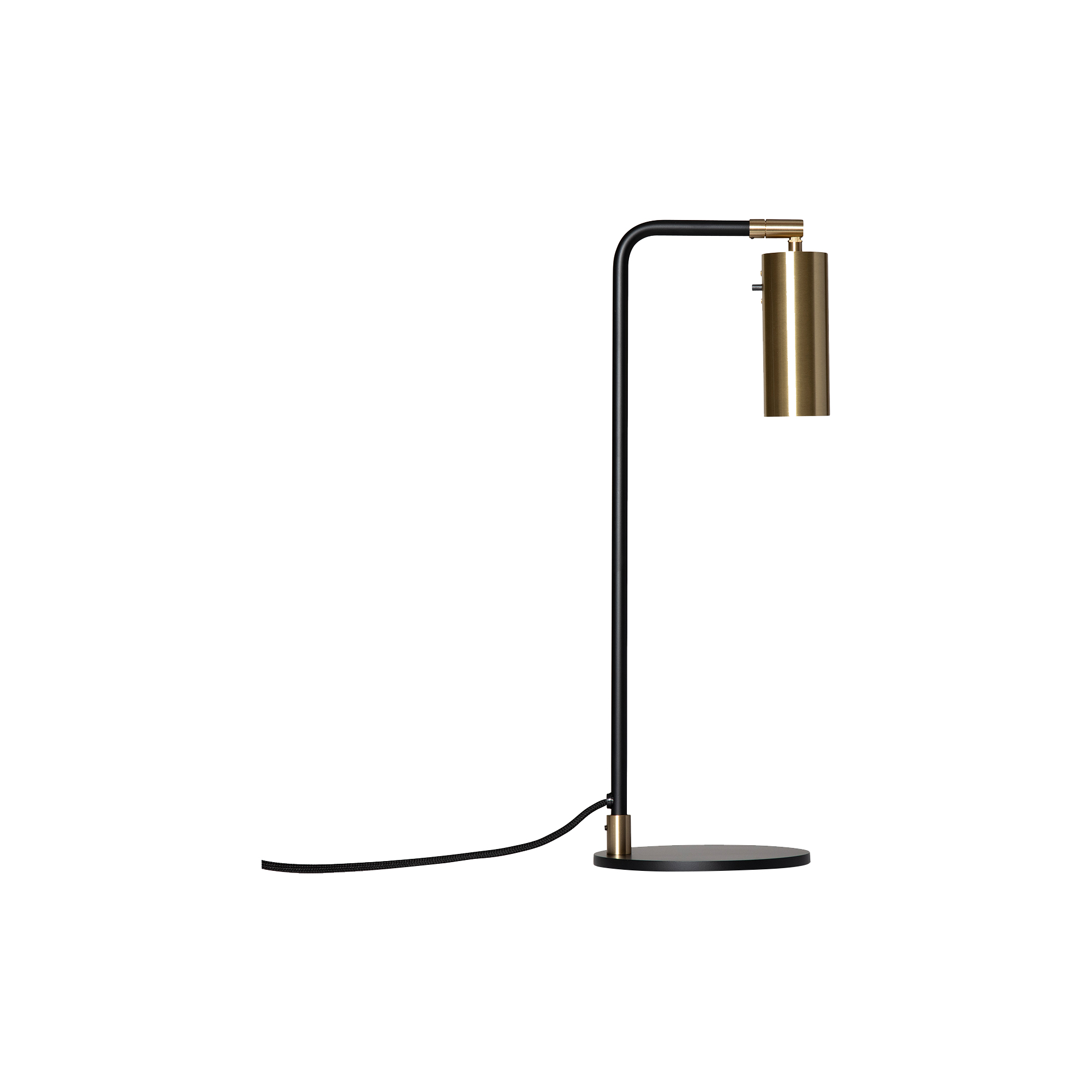 Rubn - Lektor Table Lamp, black/brass