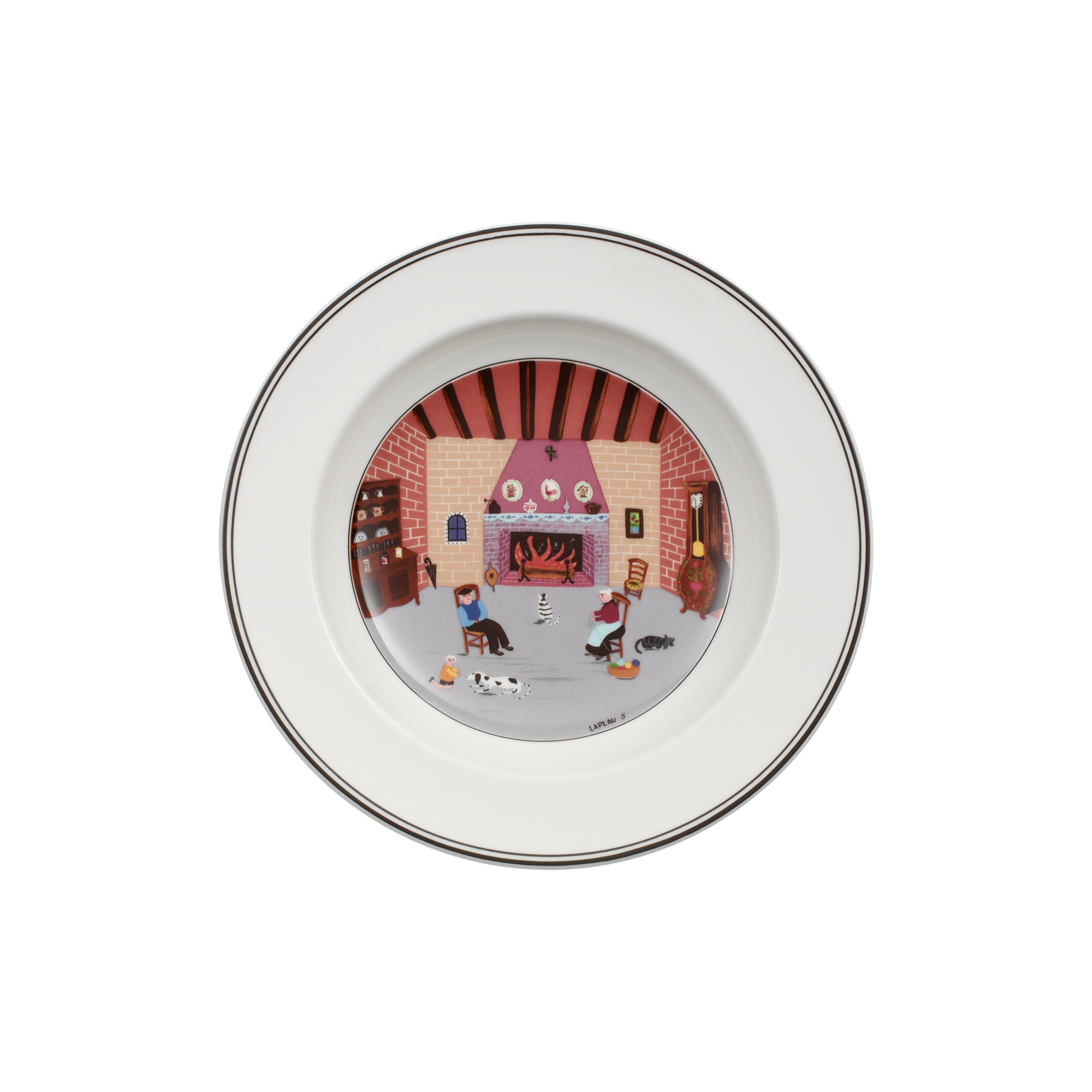 Villeroy & Boch - Design Naif dyb tallerken Ø 21 cm, fireplace