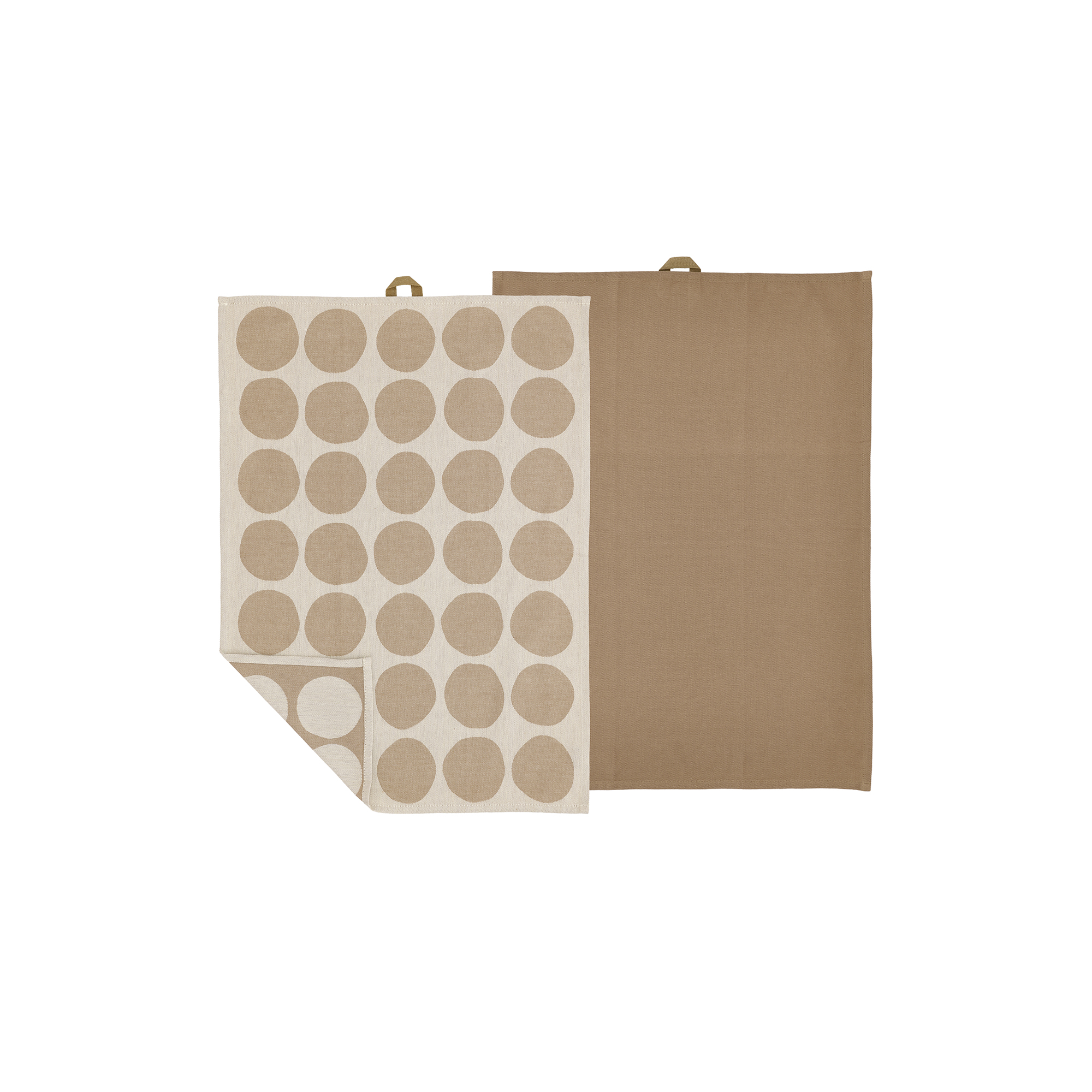 Södahl - Bubbles viskestykke, warm taupe