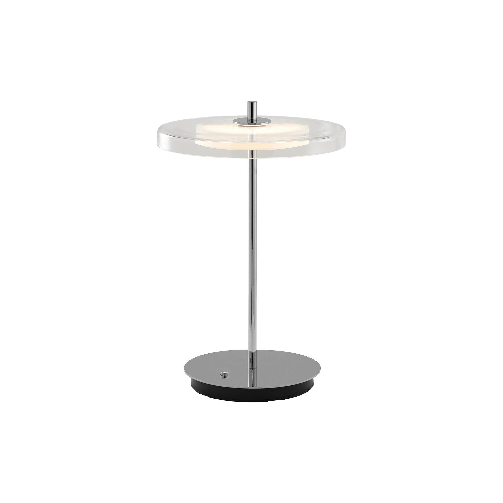 UMAGE - Asteria Glass Move Portable Lamp, polished steel