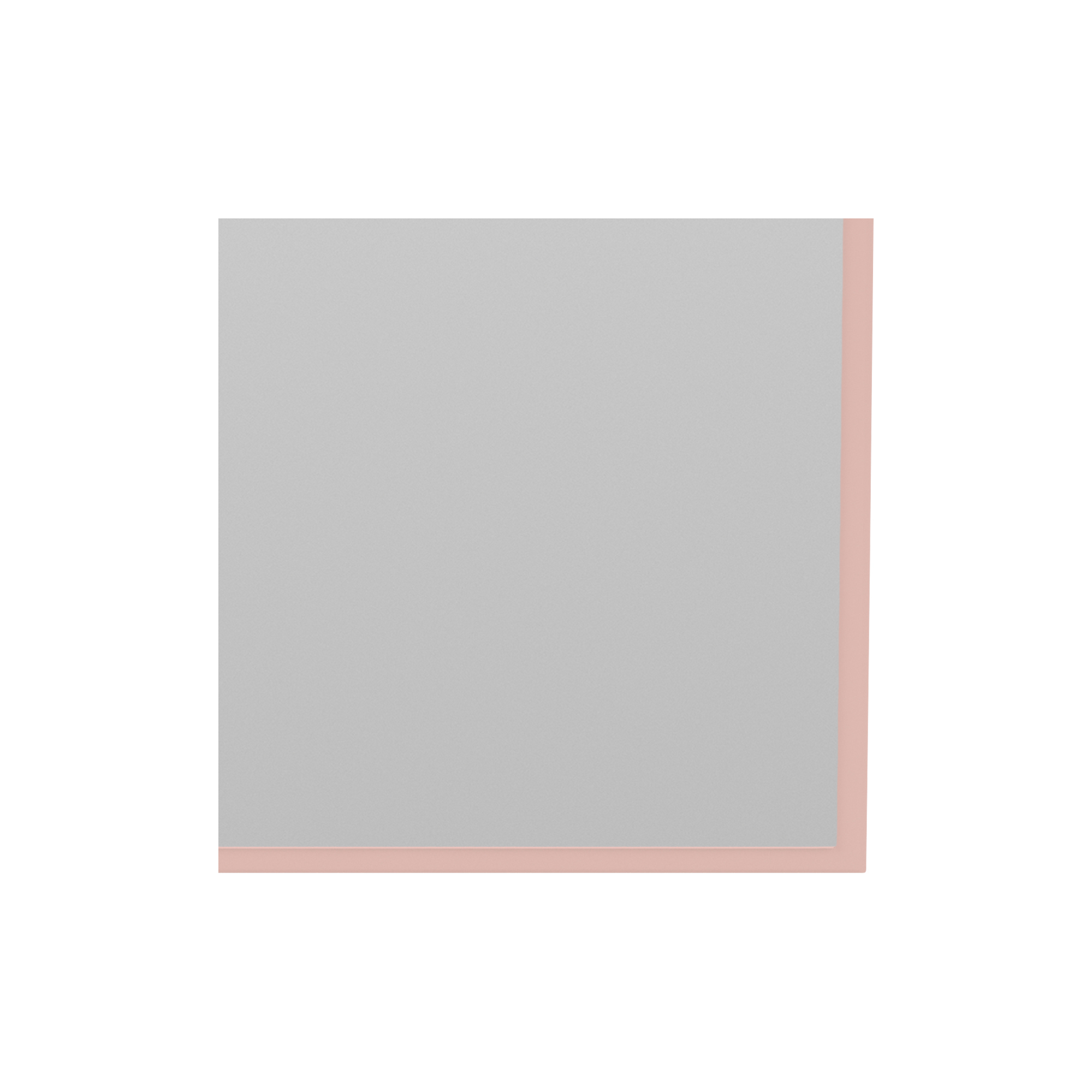 Montana Furniture - Colour Frame Mirror (SP1224), 167 ruby
