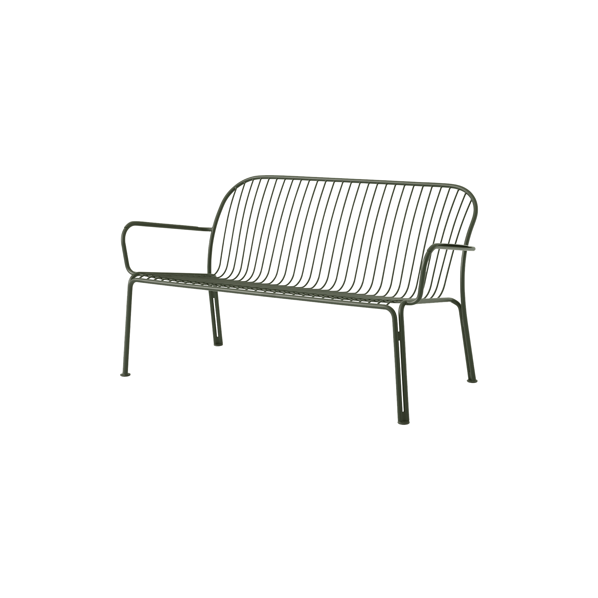 &Tradition - Thorvald SC110 Outdoor Lounge Sofa, bronze green