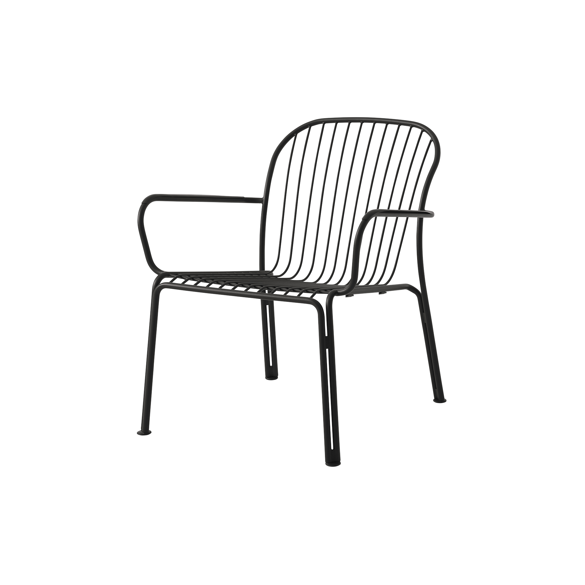 &Tradition - Thorvald SC101 Outdoor Lounge Chair, warm black