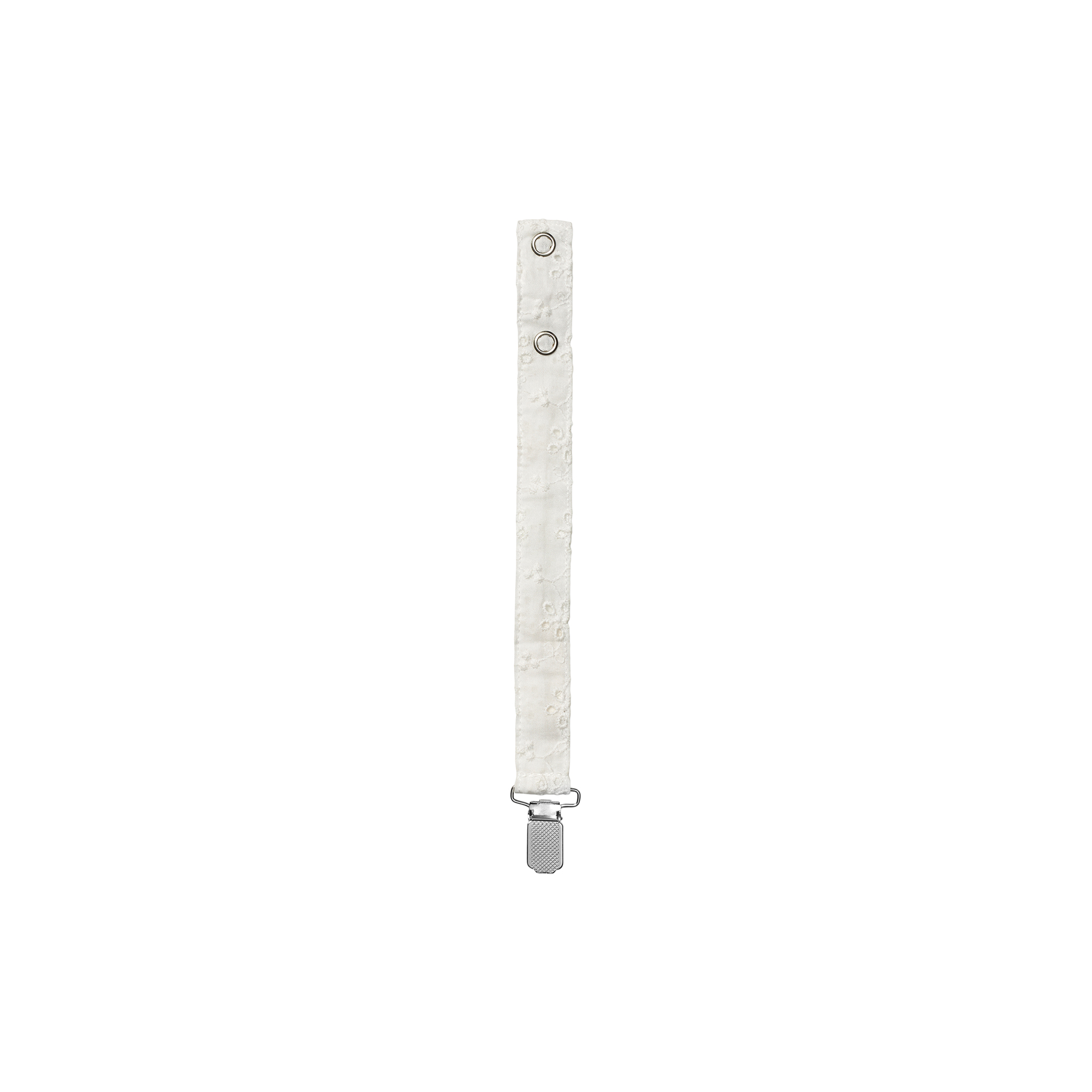 Lalaby - Pacifier Clip, broderie anglaise - One-size