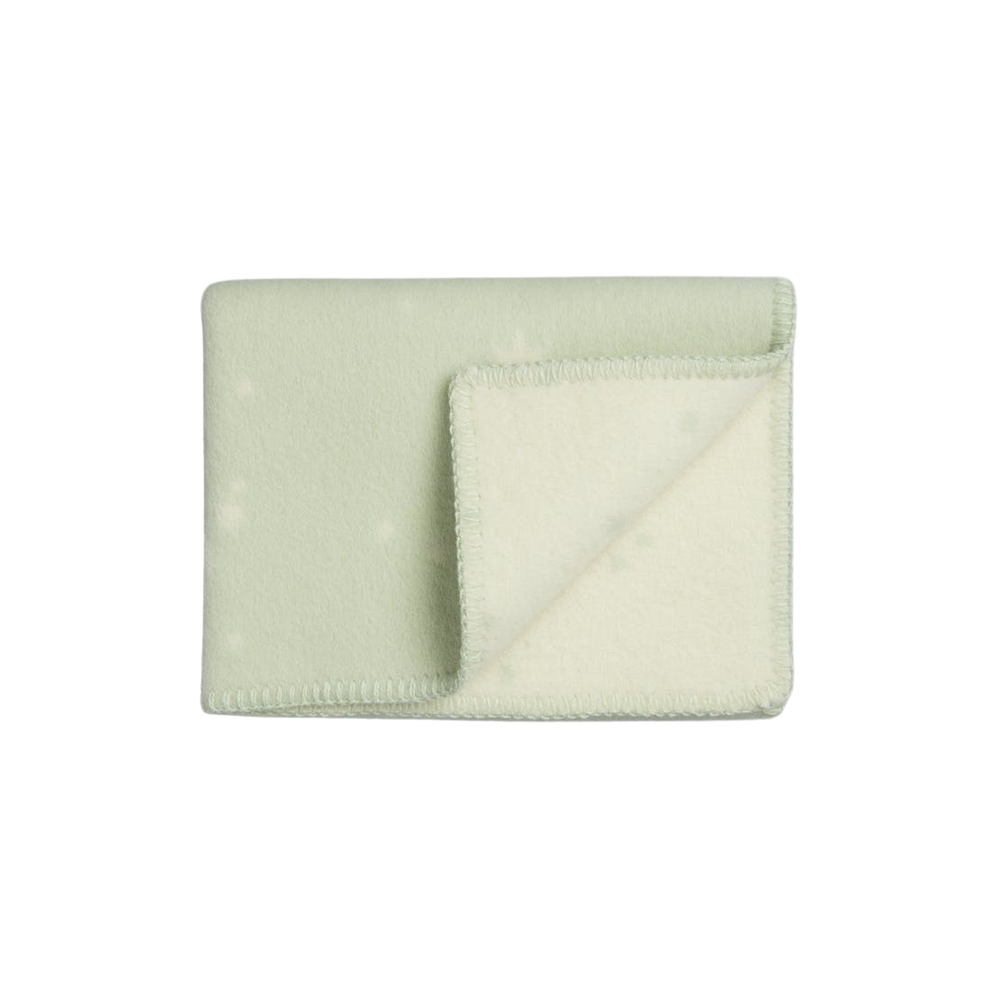 Røros Tweed - ORION Baby Size Throw, light green