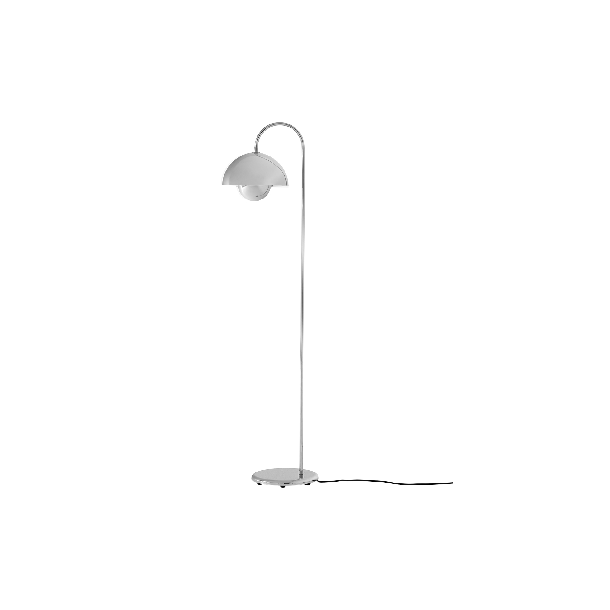 &Tradition - Flowerpot VP12 Floor Lamp, chrome-plated