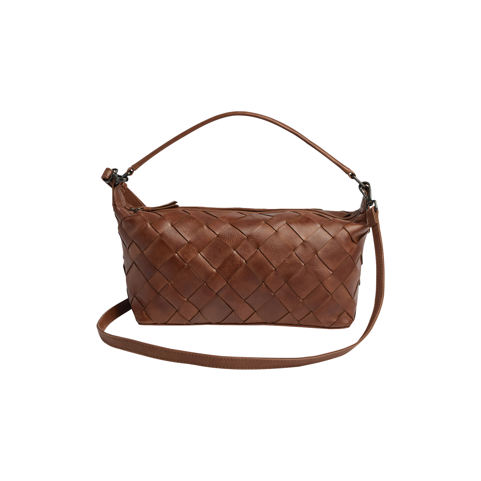 Markberg - LotusMBG Bag, Woven, cognac