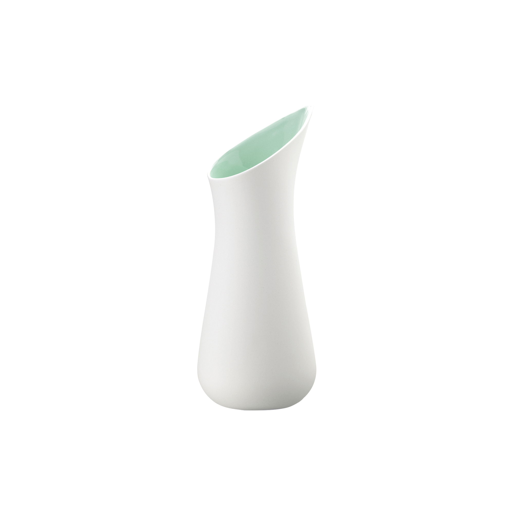Ditte Fischer Copenhagen - Kande stor, hvid/mint - Large