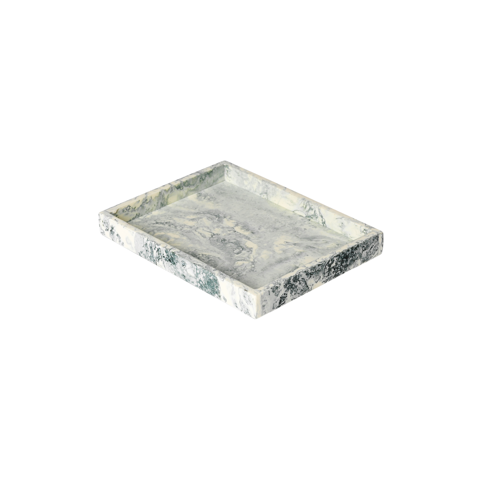 Ferm Living - Mist Tray 15x20, emerald off-white - 15x20 cm