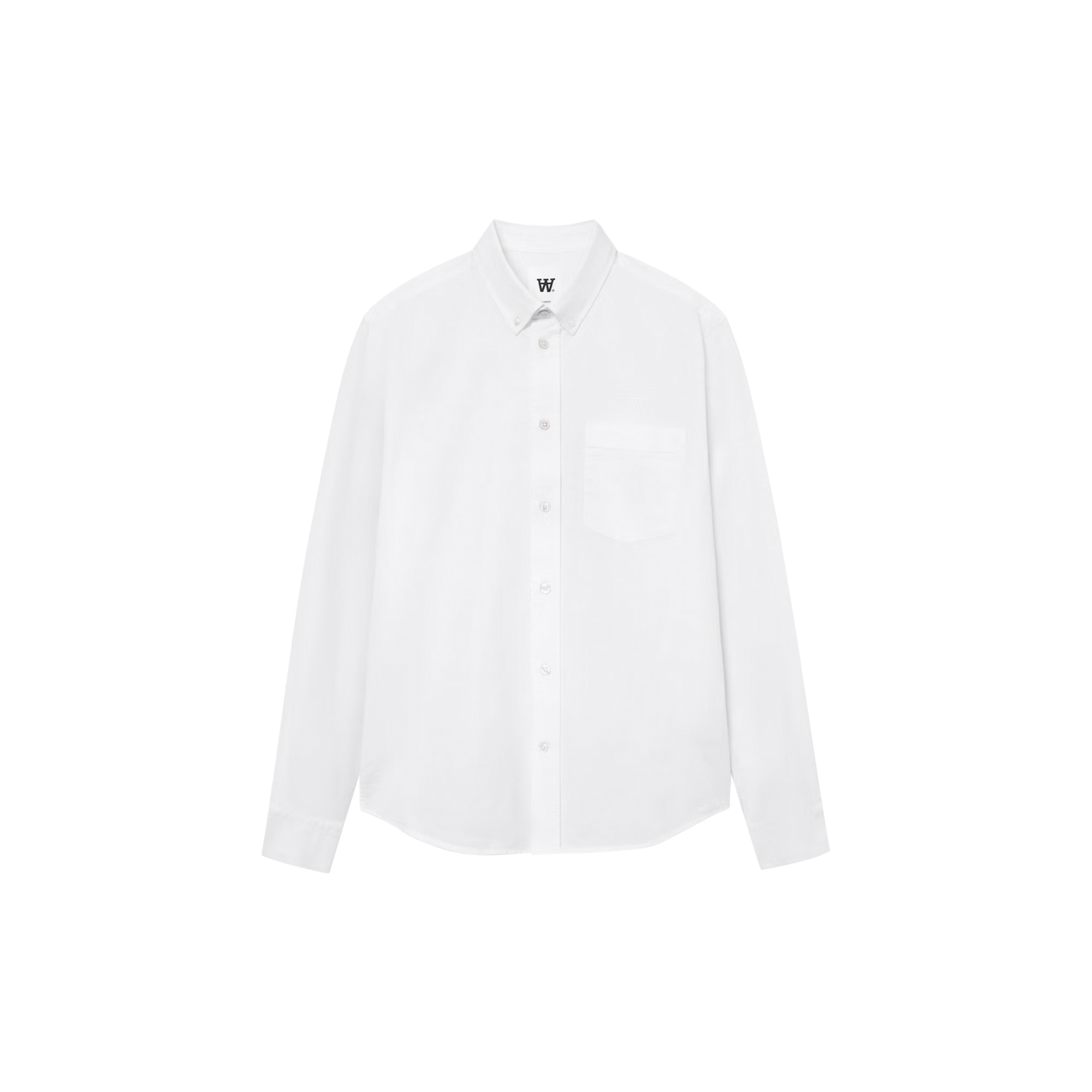 Wood Wood - WWAdam Shirt, bright white - Str. L