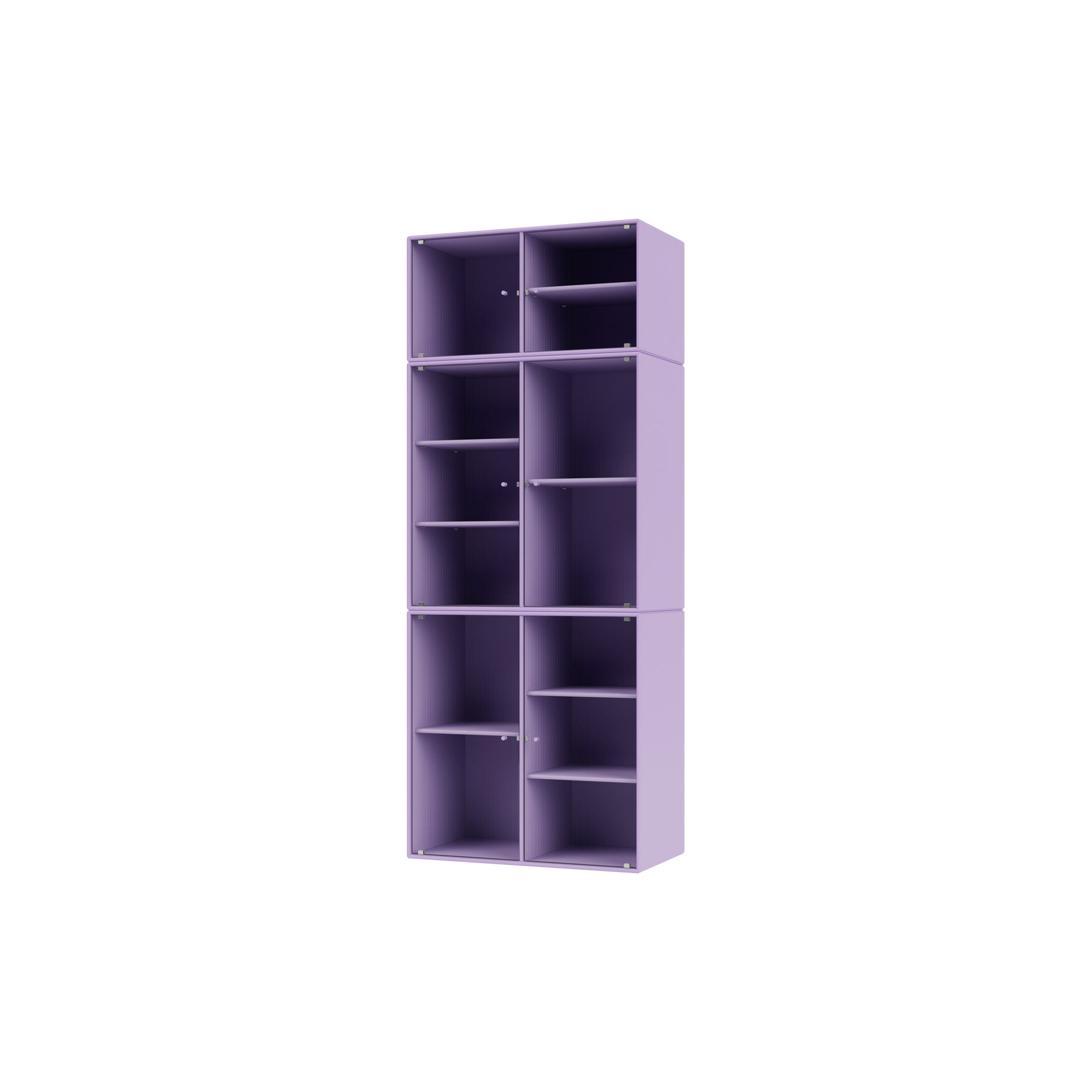 Montana Furniture - RIPPLE IV vitrineskab, 164 iris