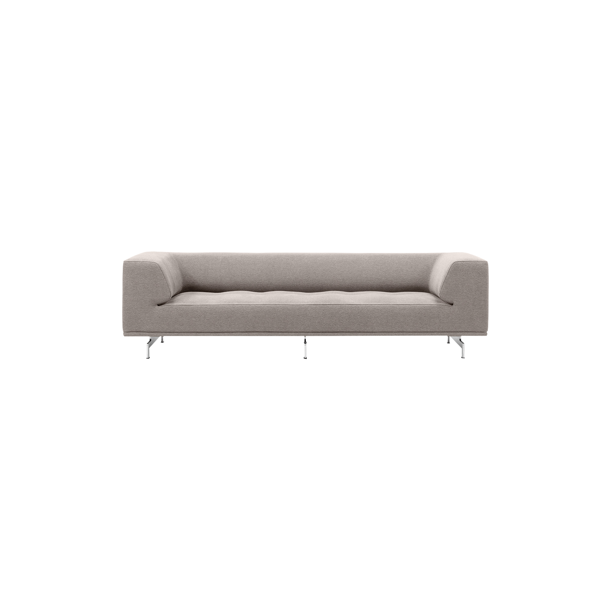 Fredericia Furniture - Delphi sofa, Clay 12 - H: 66 x L: 240 x D: 85 cm.
