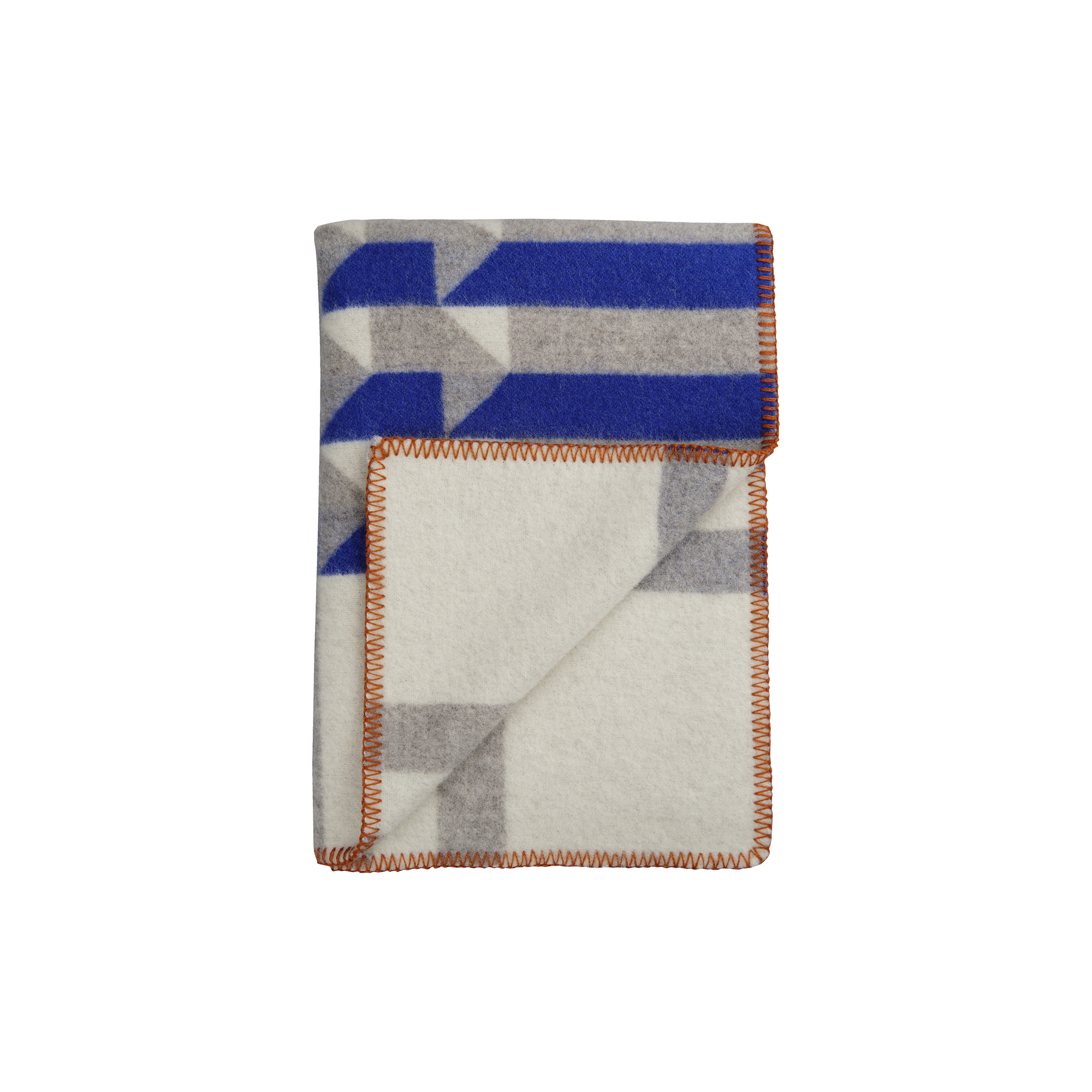 Røros Tweed - KVAM Throw, blue