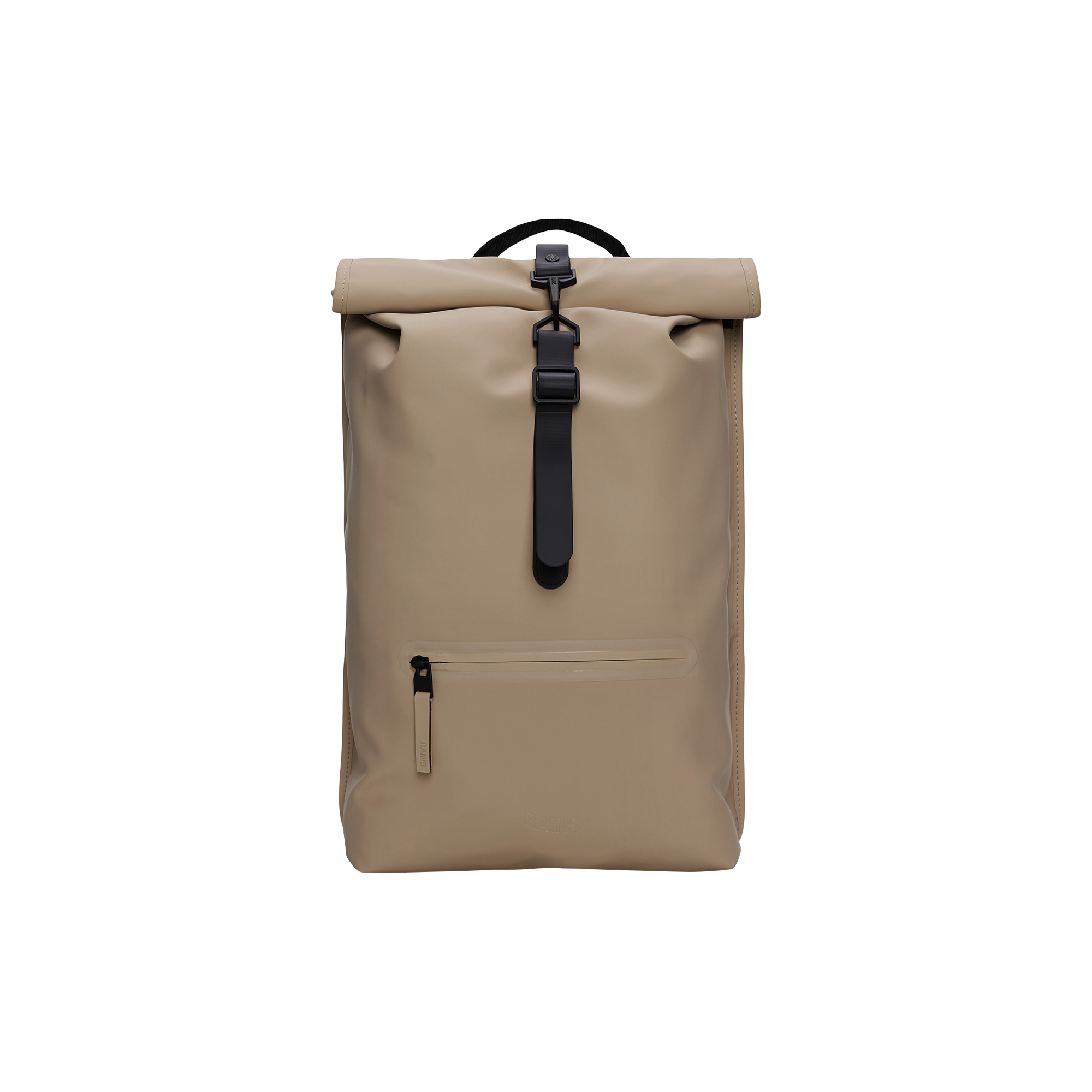 Rains - Rolltop Rucksack, beige