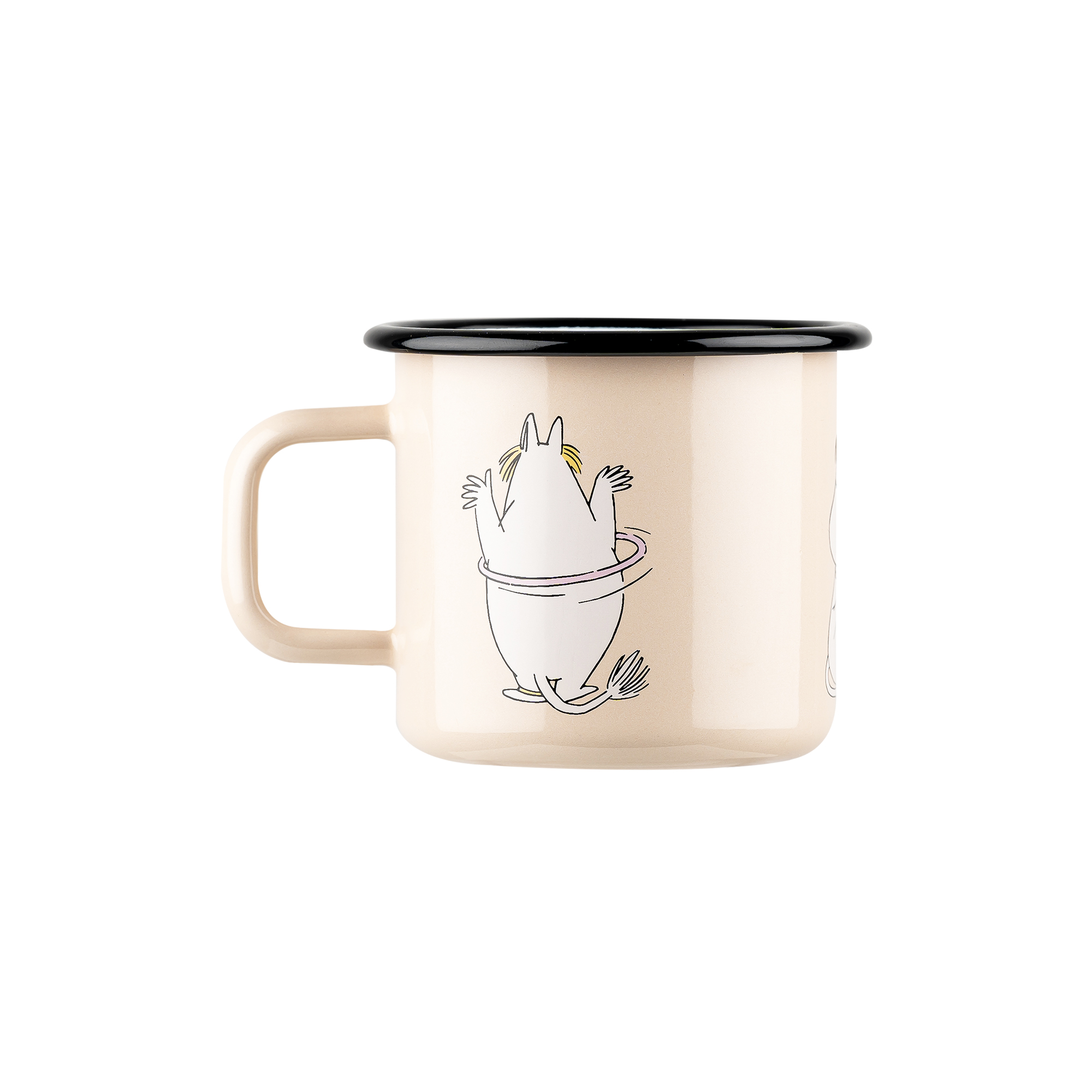 Muurla - Snorkfrøken emaljekrus, beige, Moomin by Muurla