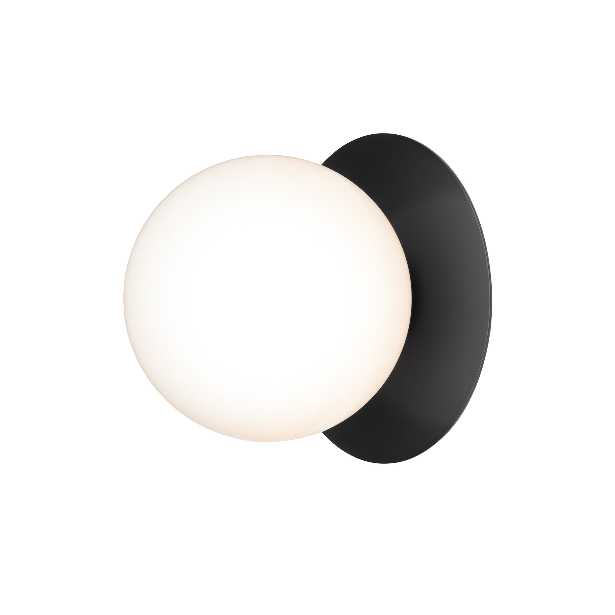 Nuura - Liila 1 Outdoor Wall Lamp, black/opal