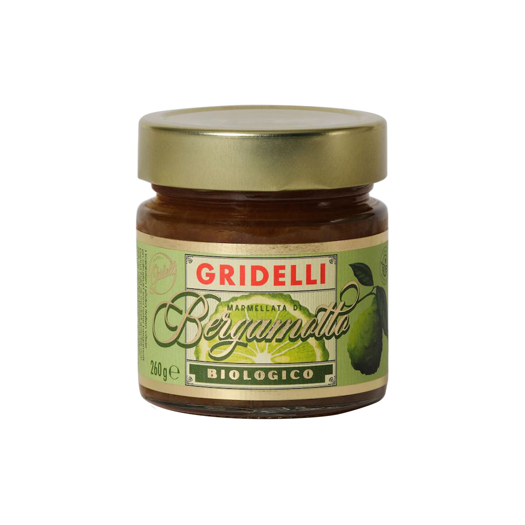 Gridelli - Økologisk marmelade - Bergamot