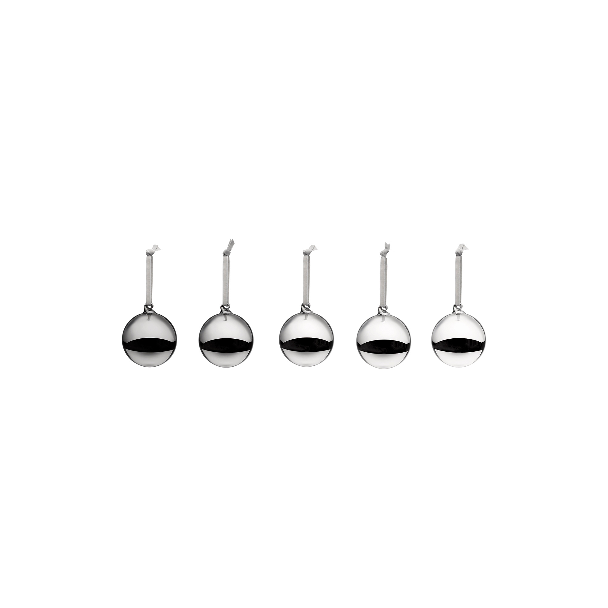 Iittala - Glaskugler 5 stk., mirror, Iittala Decorations - Ø8 cm
