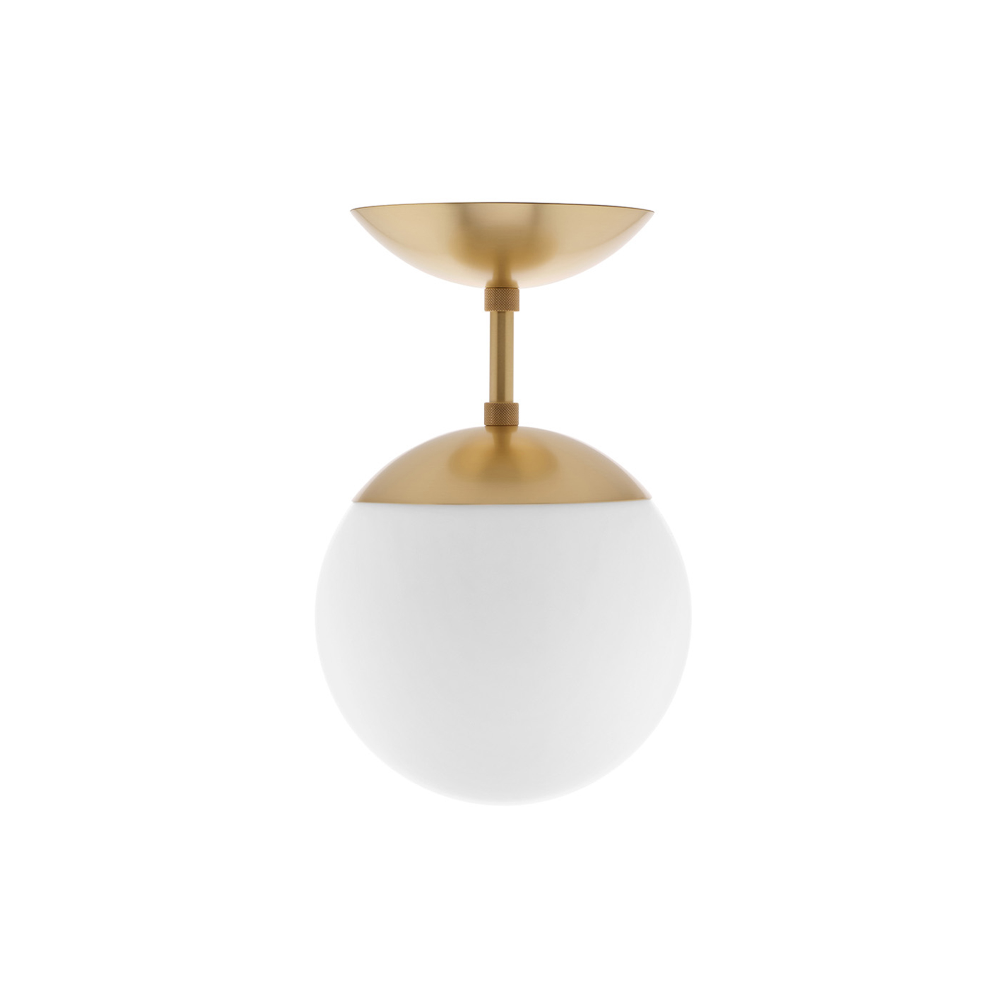 Rubn - Lord 1 Ceiling/Wall Lamp, brass/opal