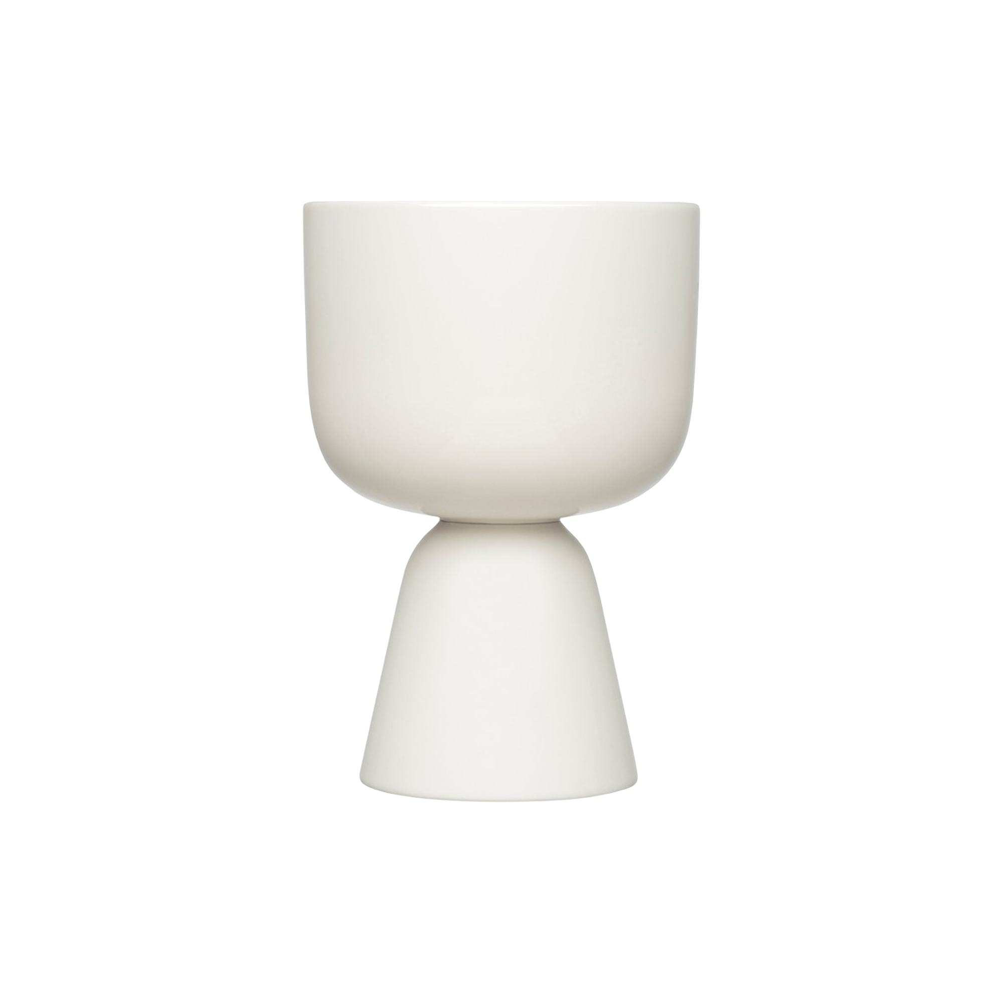 Iittala - Nappula urtepotte small, hvid - H23 cm