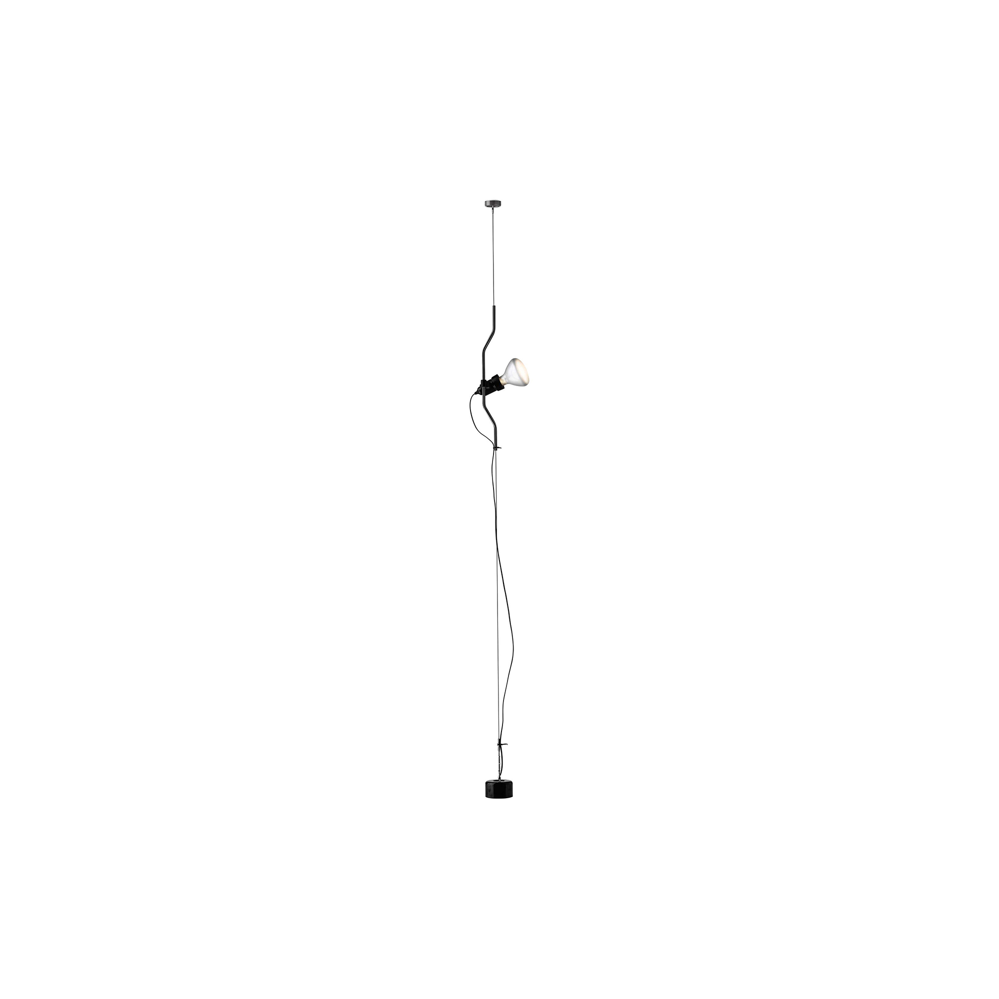 Flos - Parentesi D gulvlampe, sort