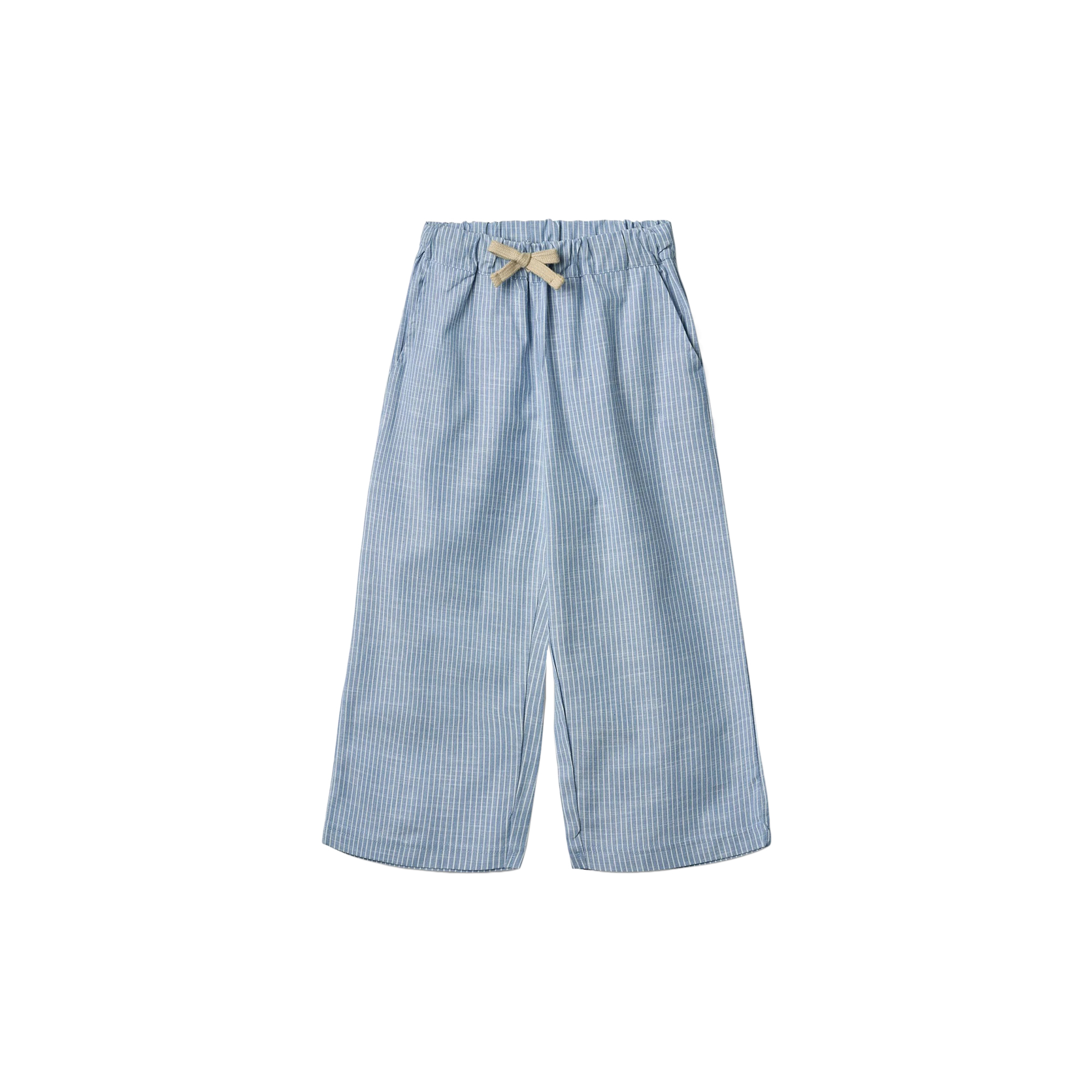 Wheat - Trousers Sasha, dark blue stripe - Str. 5Y-110