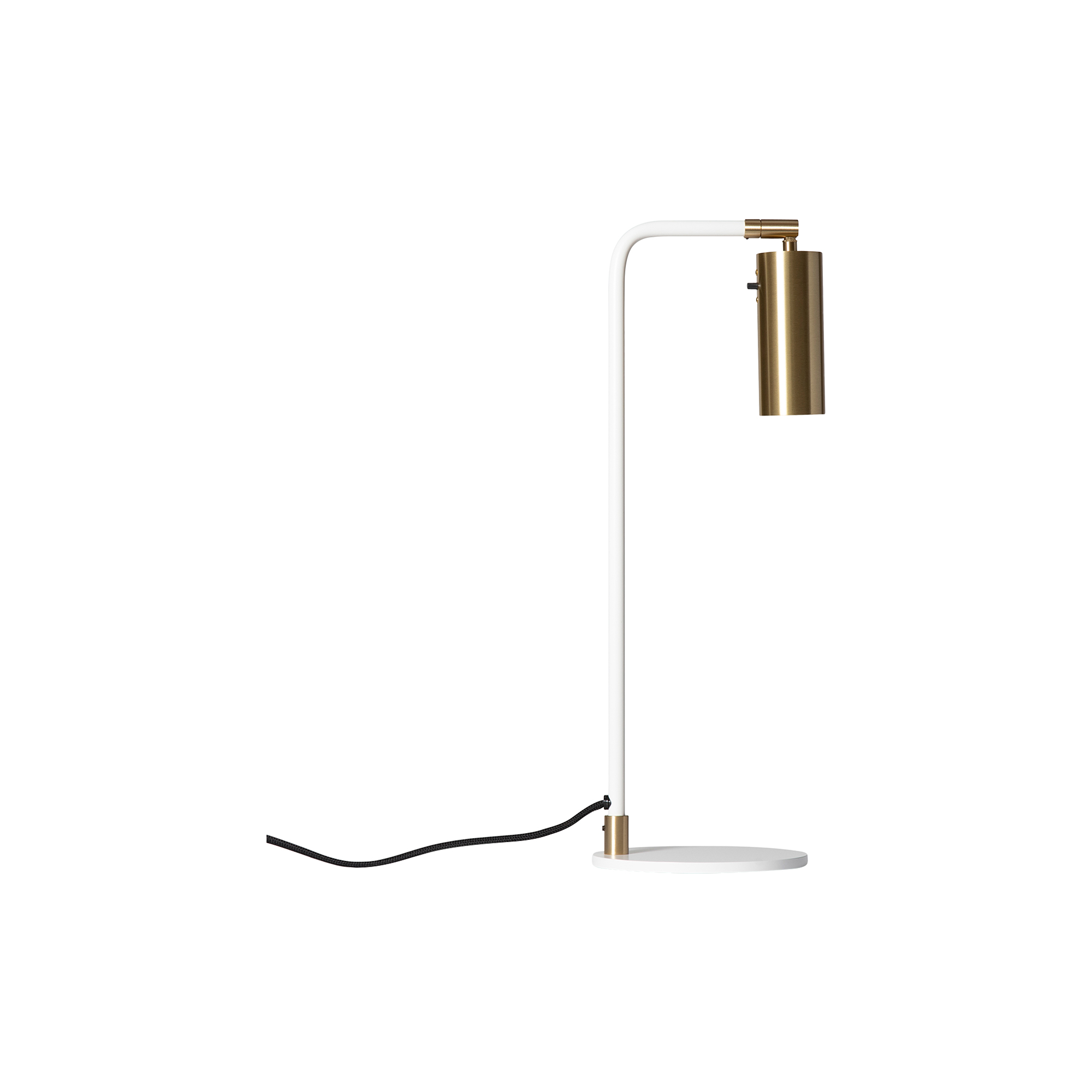 Rubn - Lektor Table Lamp, white/brass