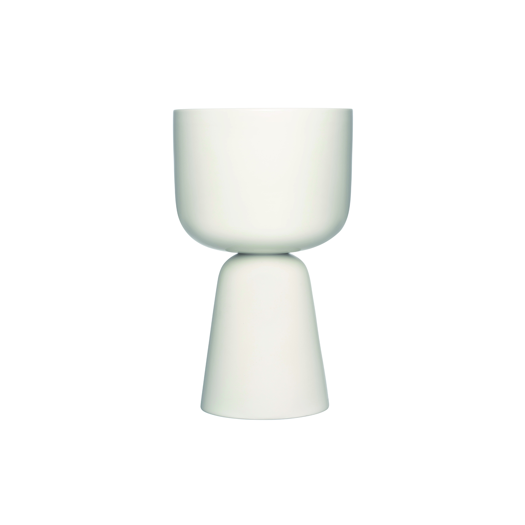 Iittala - Nappula urtepotte large, hvid - H40 cm