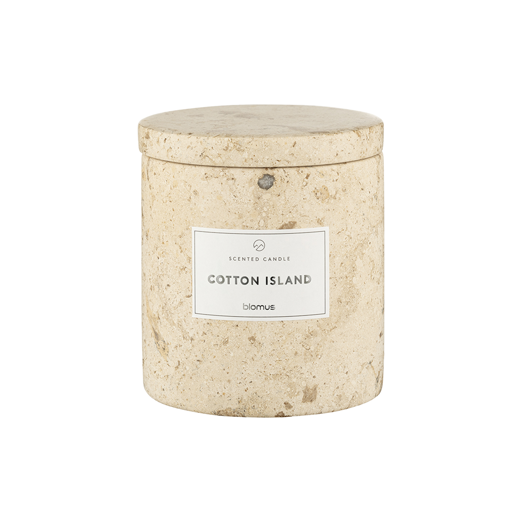 Blomus - FRABLI Scented Candle S, travertine - S