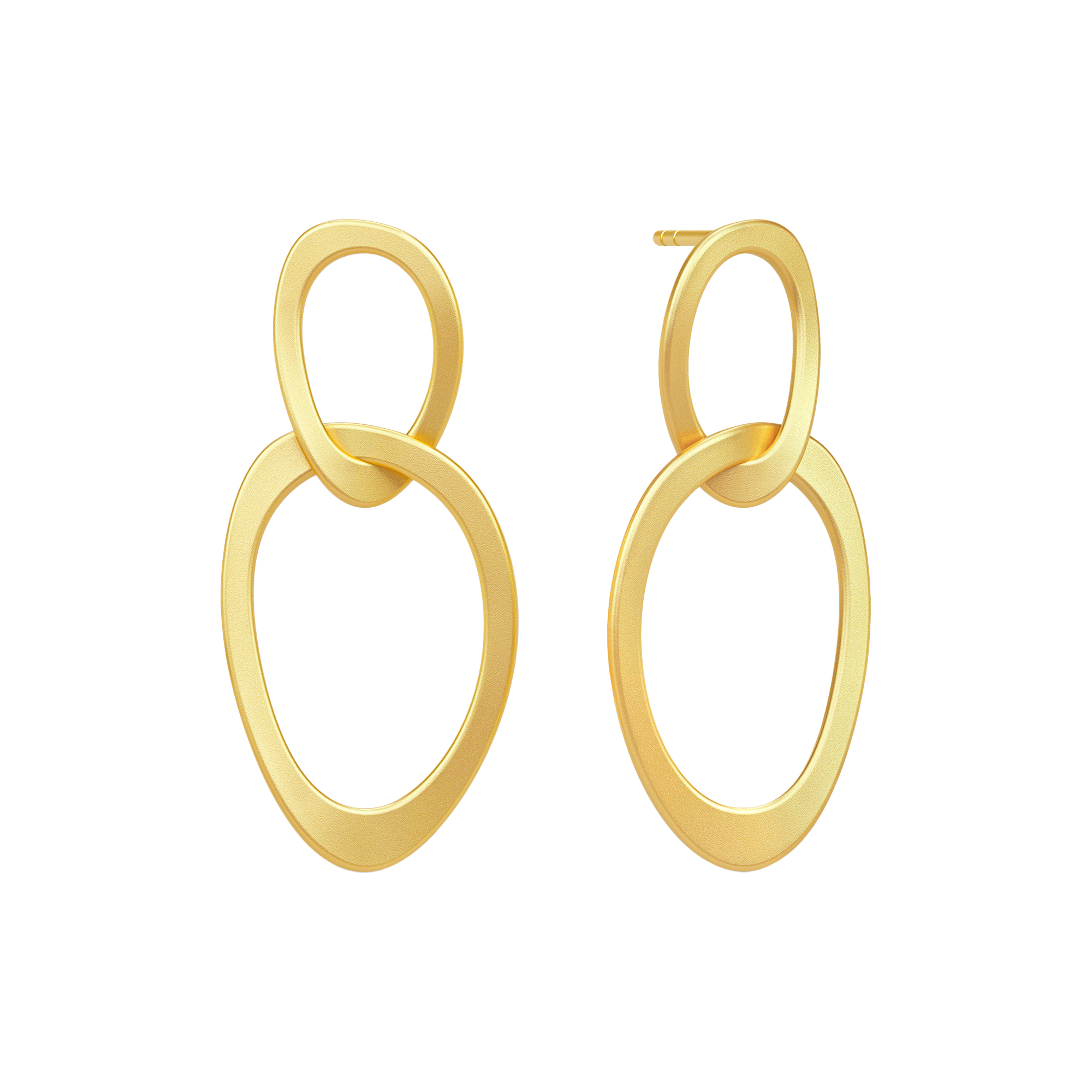 Julie Sandlau - Ava Earrings, gold, Classic