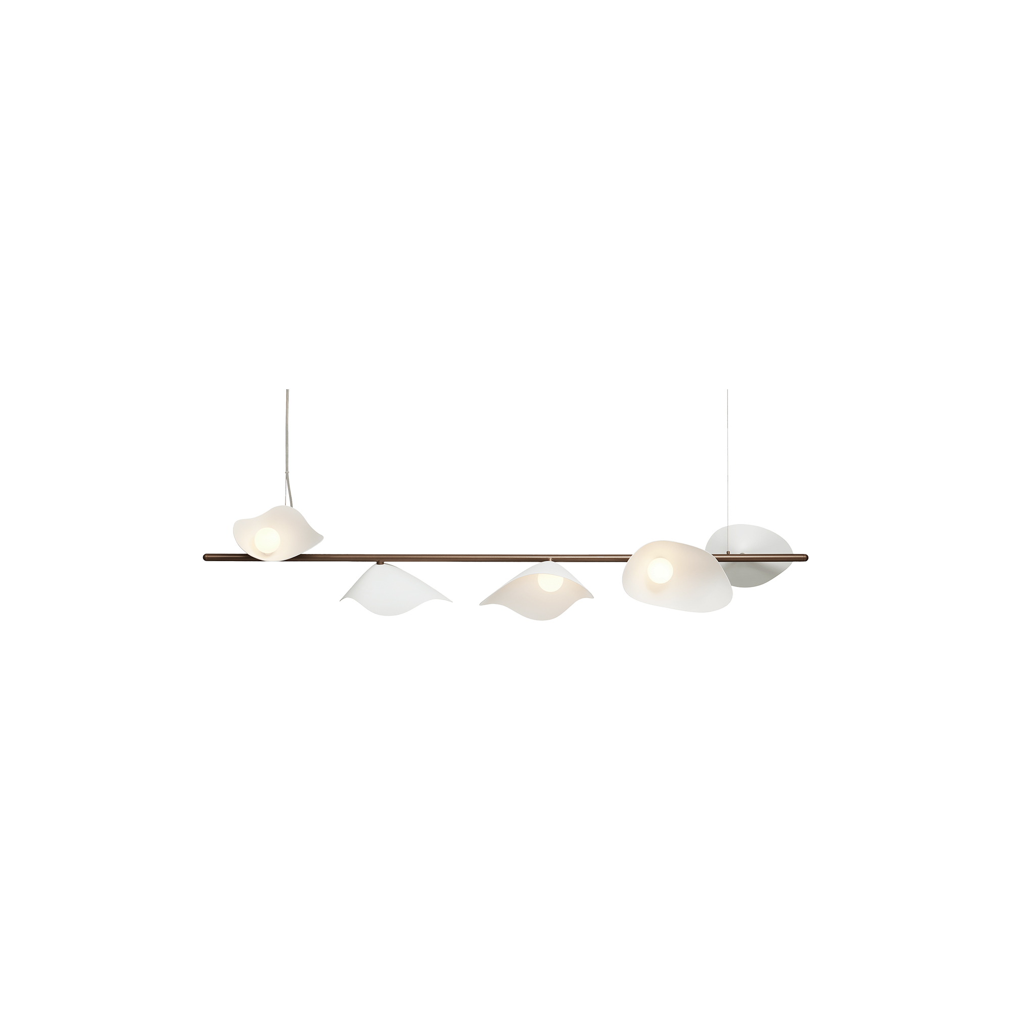 Nuura - Florii 5 Pendant, dark bronze