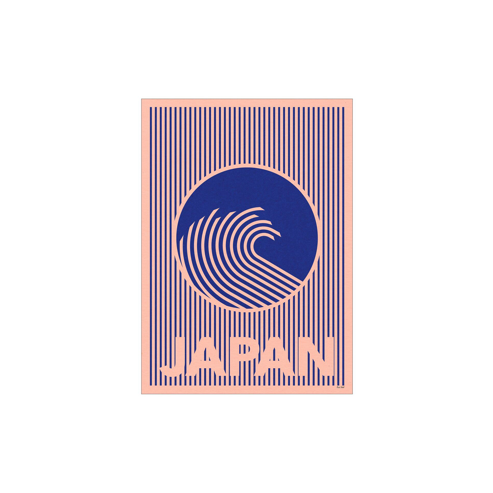 Poster & Frame - Rosi Feist - Great Wave of Japan - 30x40 cm