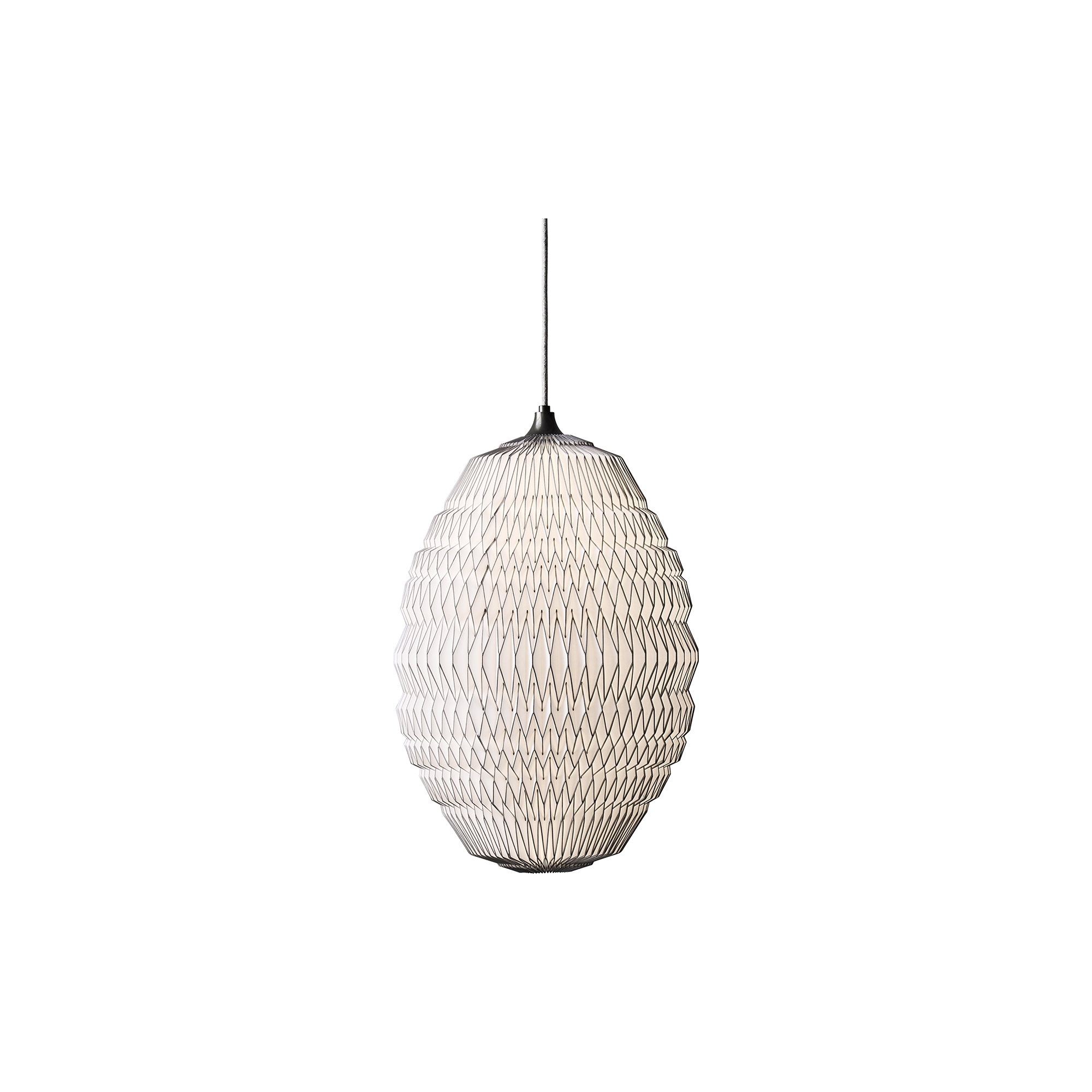 LE KLINT - Caleo pendel, hvid - H: 68 x Ø 35. Lyskilde: m.