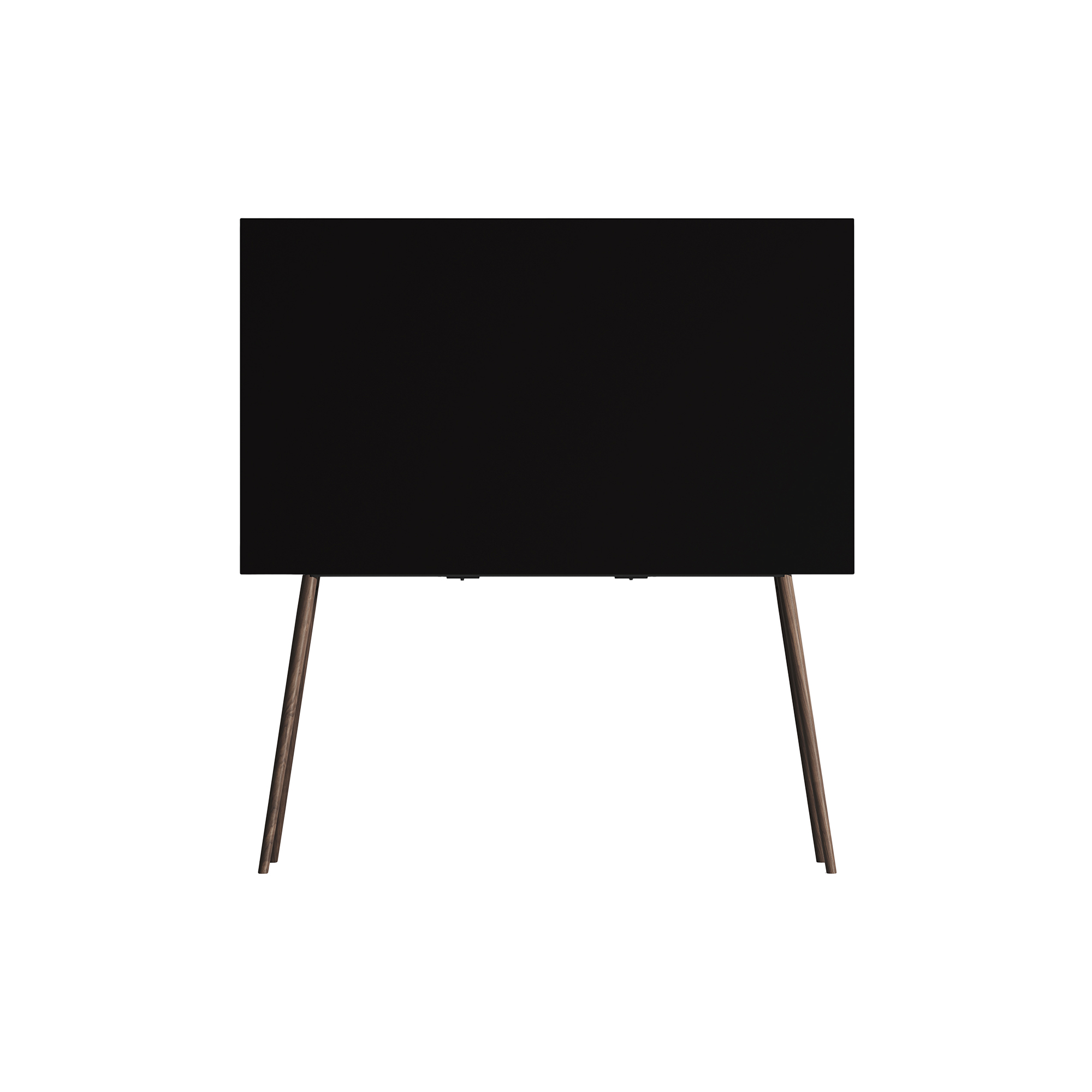 JALG - TV-stativ XL 55''-77'', walnut - H: 69,5 x L: 134,5 x D: 33 cm.