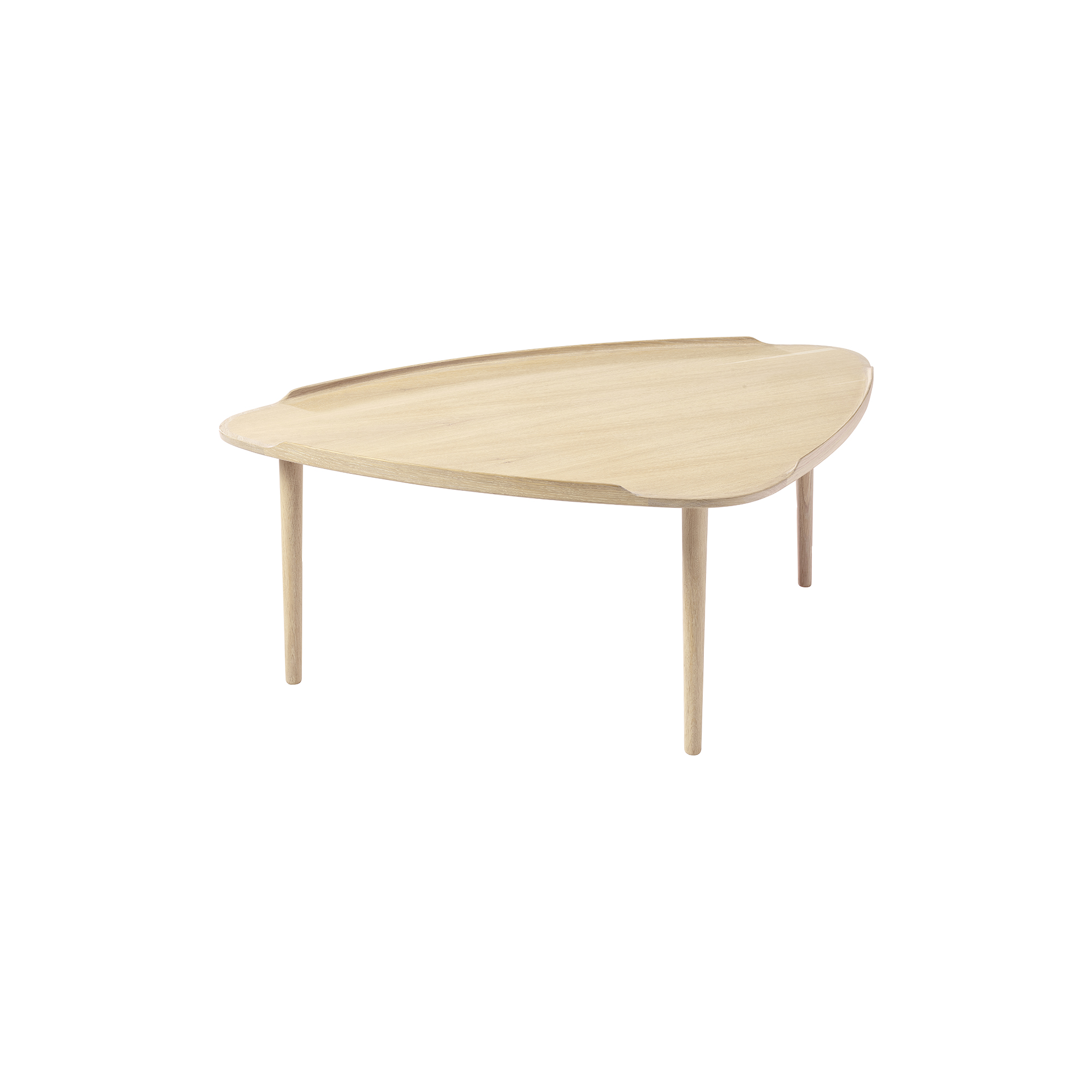 Aakjaer Furniture - No. 55 Table, hvidolieret eg, No.55 - Small