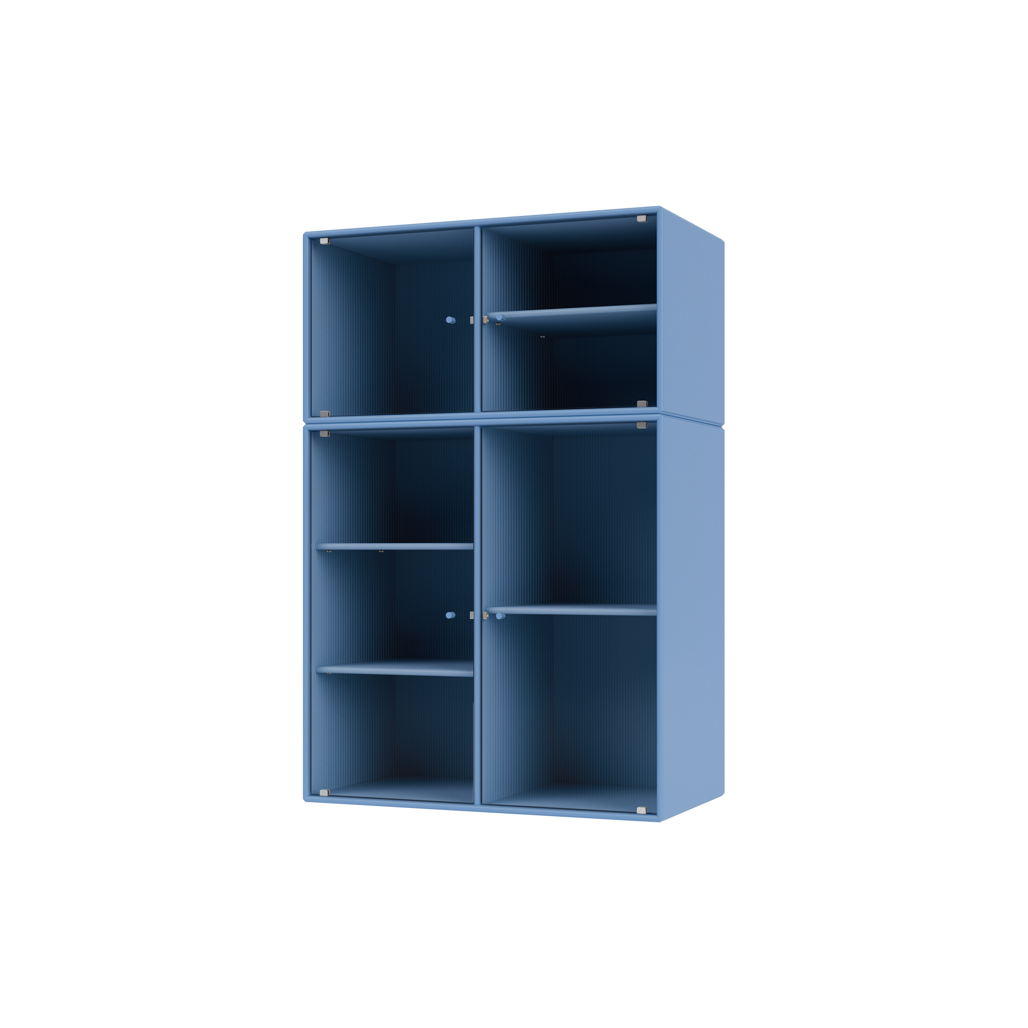 Montana Furniture - RIPPLE III vitrineskab, 154 azure