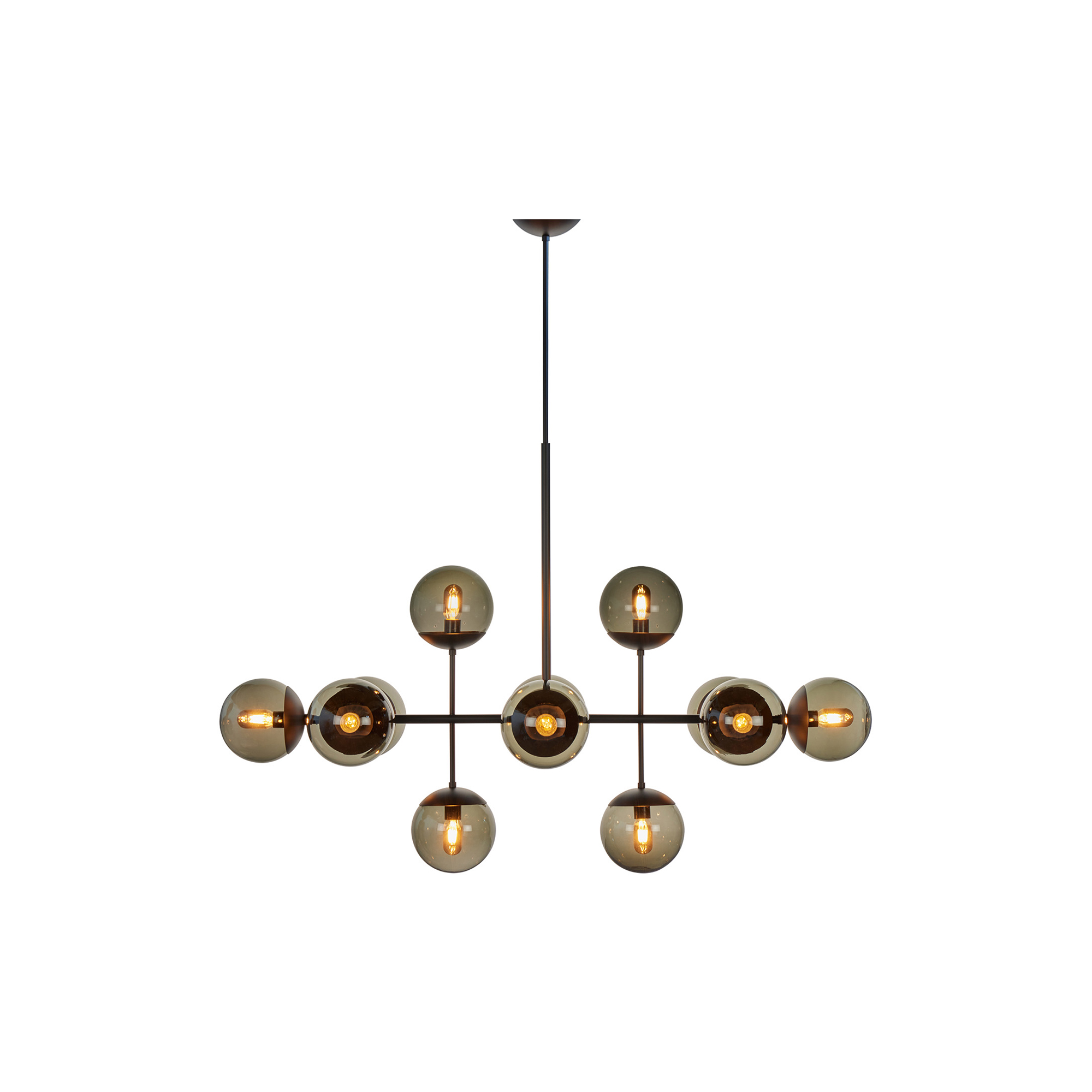 Rubn - Lord Ballroom Lamp, black/smoke